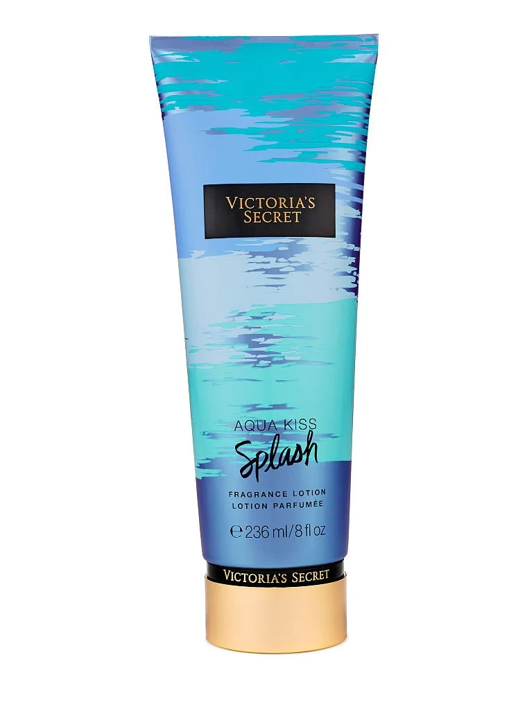 Contemporary Victoria's Secret Fantasies Aqua Kiss Splash Fragrance Lotion 8 fl oz Dependable