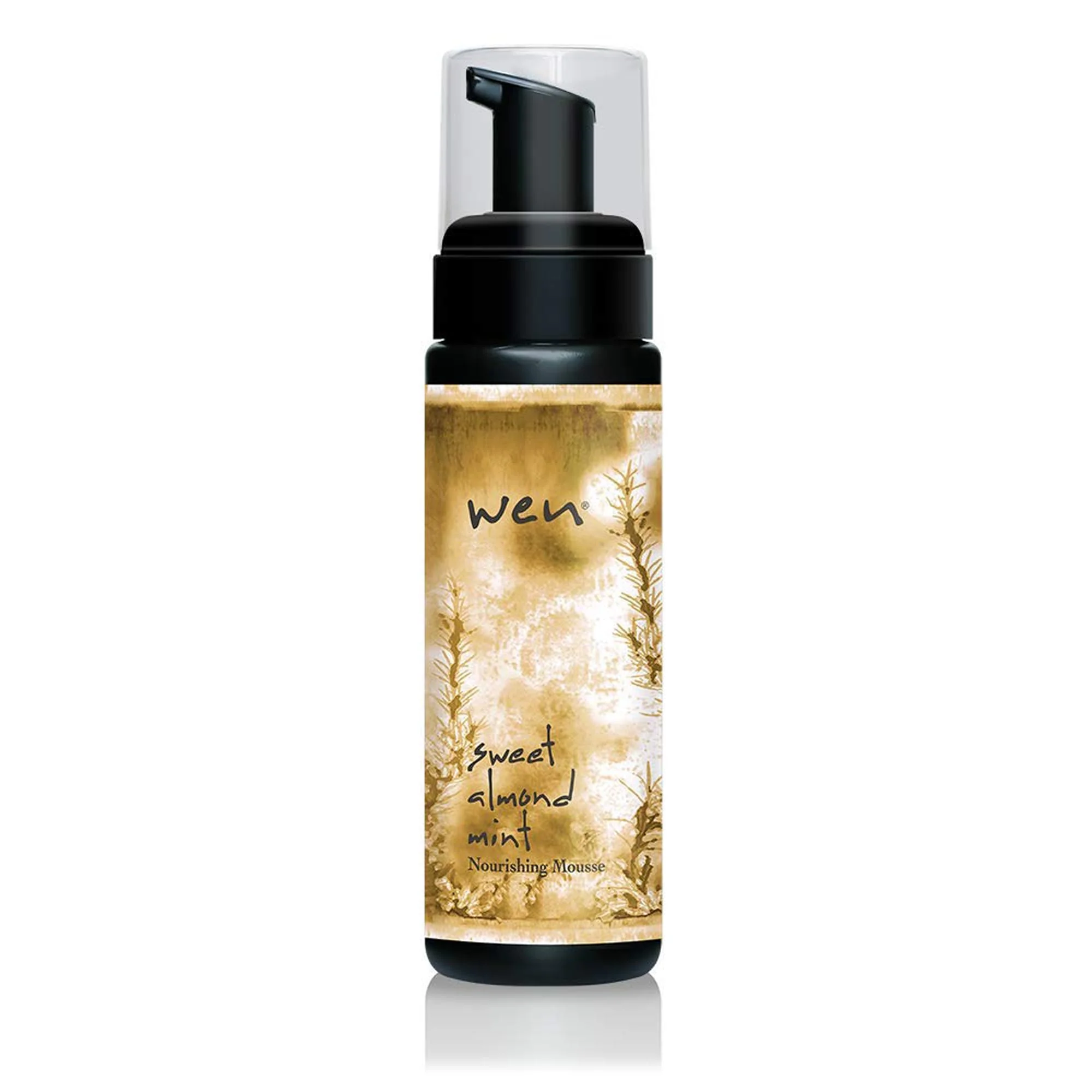 Environmentally Friendly Wen Sweet Almond Mint Nourishing Hair Mousse - Great For Curly and Wavy Hair Curls Mousse Hair Foam Volumizing Mousse for Gender Neautral Men Soft