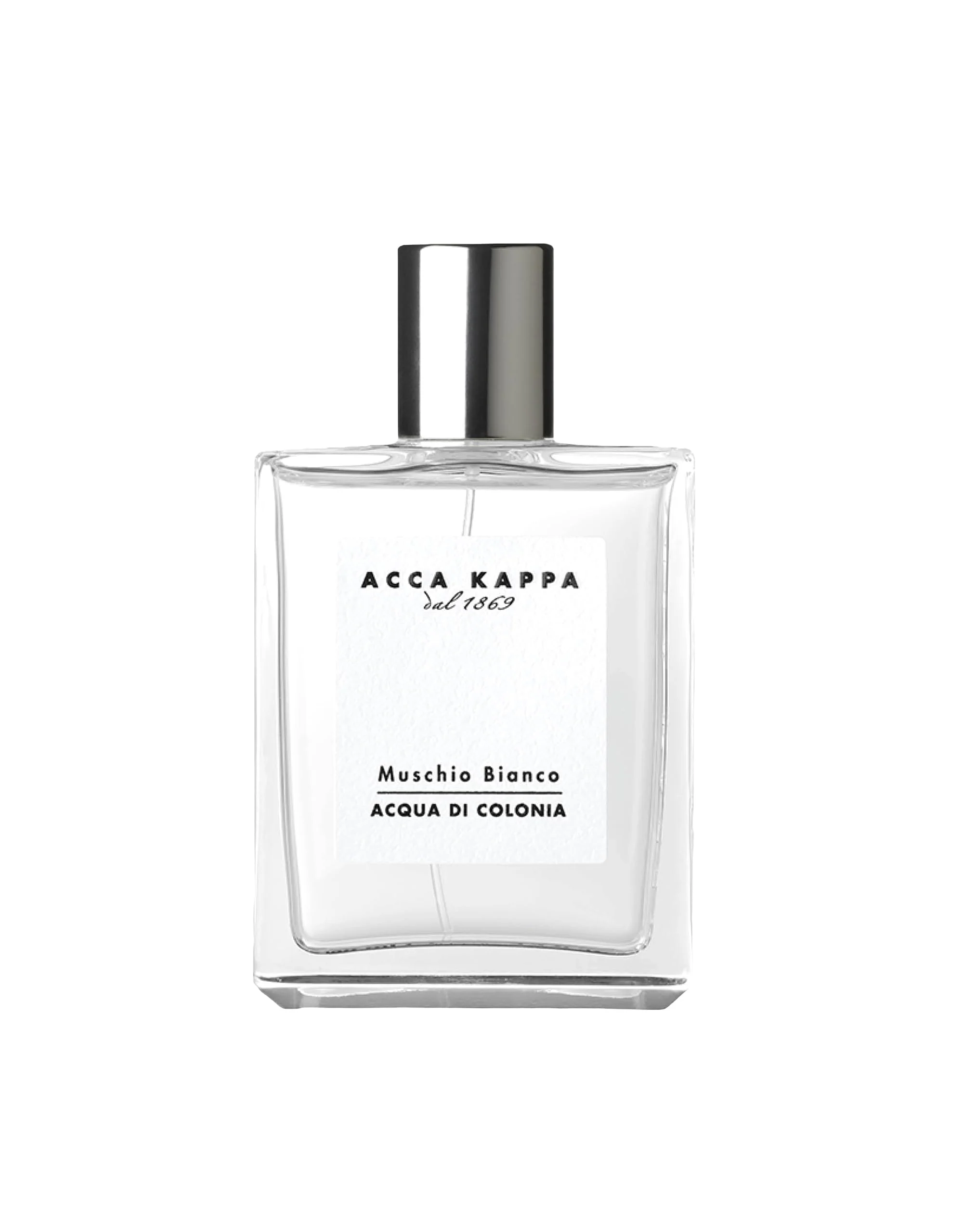 Modern Acca Kappa White Moss Eau de Cologne 100 mL Bergamot Juniper Lavender Clean Citrus Scent for Men and Women Certified