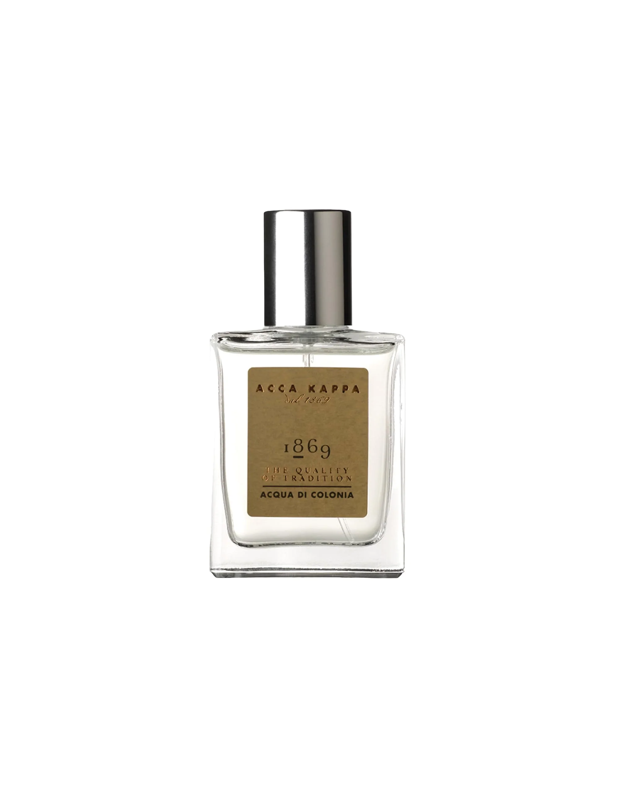 Genuine Acca Kappa 1869 Eau de Cologne 30 mL Cardamom Leather Vanilla Fresh Aromatic Scent for Men Carefully Designed