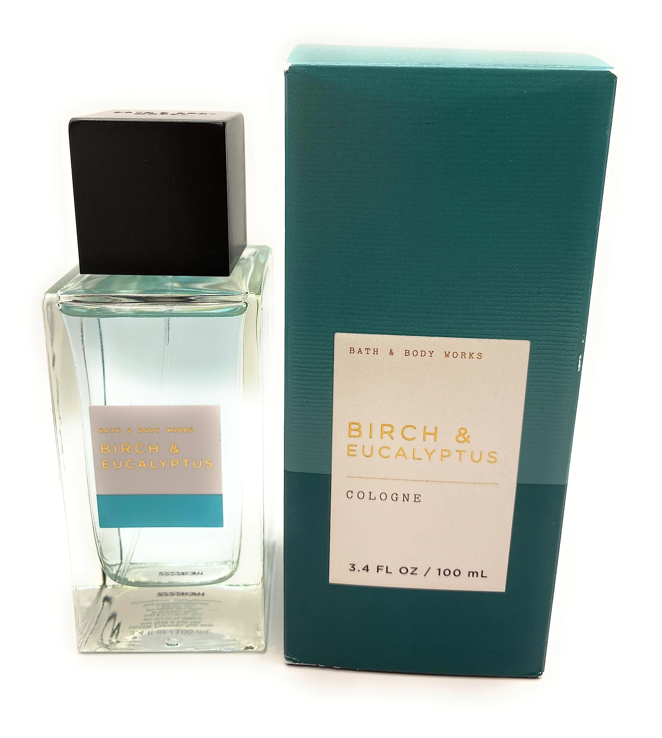 Responsible Bath Body Works Birch Eucalyptus Men's Fragrance 3.4 Ounces Cologne Spray Sustainable