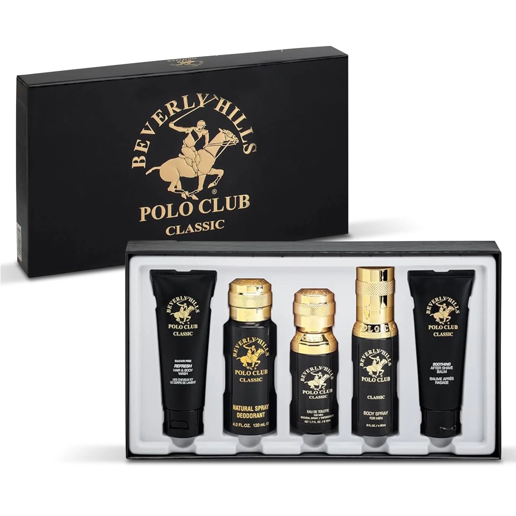 Pure Beverly Hills Polo Club BHPC Classic 5pc Collection Trendy