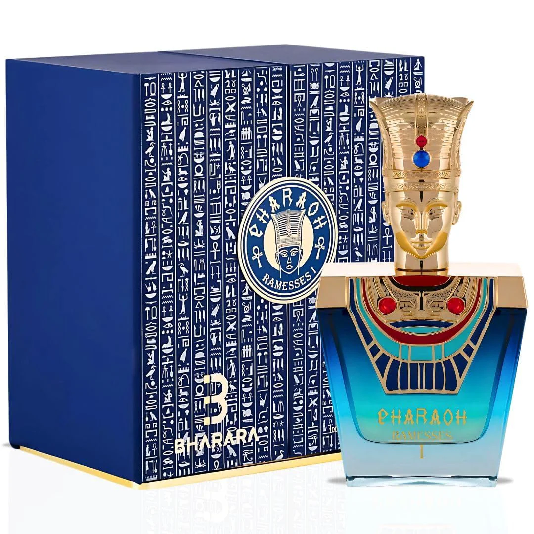 First-Class Bharara Pharaoh Ramesses I Eau De Parfum For Unisex Spray 3.4 Fl Oz 100 ML Sustainable