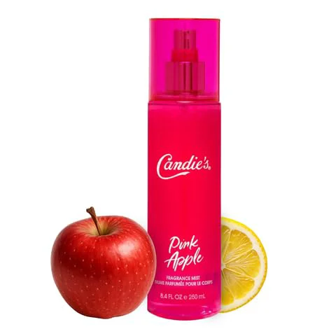 Fast CANDIE'S Pink Apple Fragrance Mist - Sweet Long-Lasting Perfume for Women Luxurious All-Day Freshness I Body Cologne for Ladies Feminine High-Performance