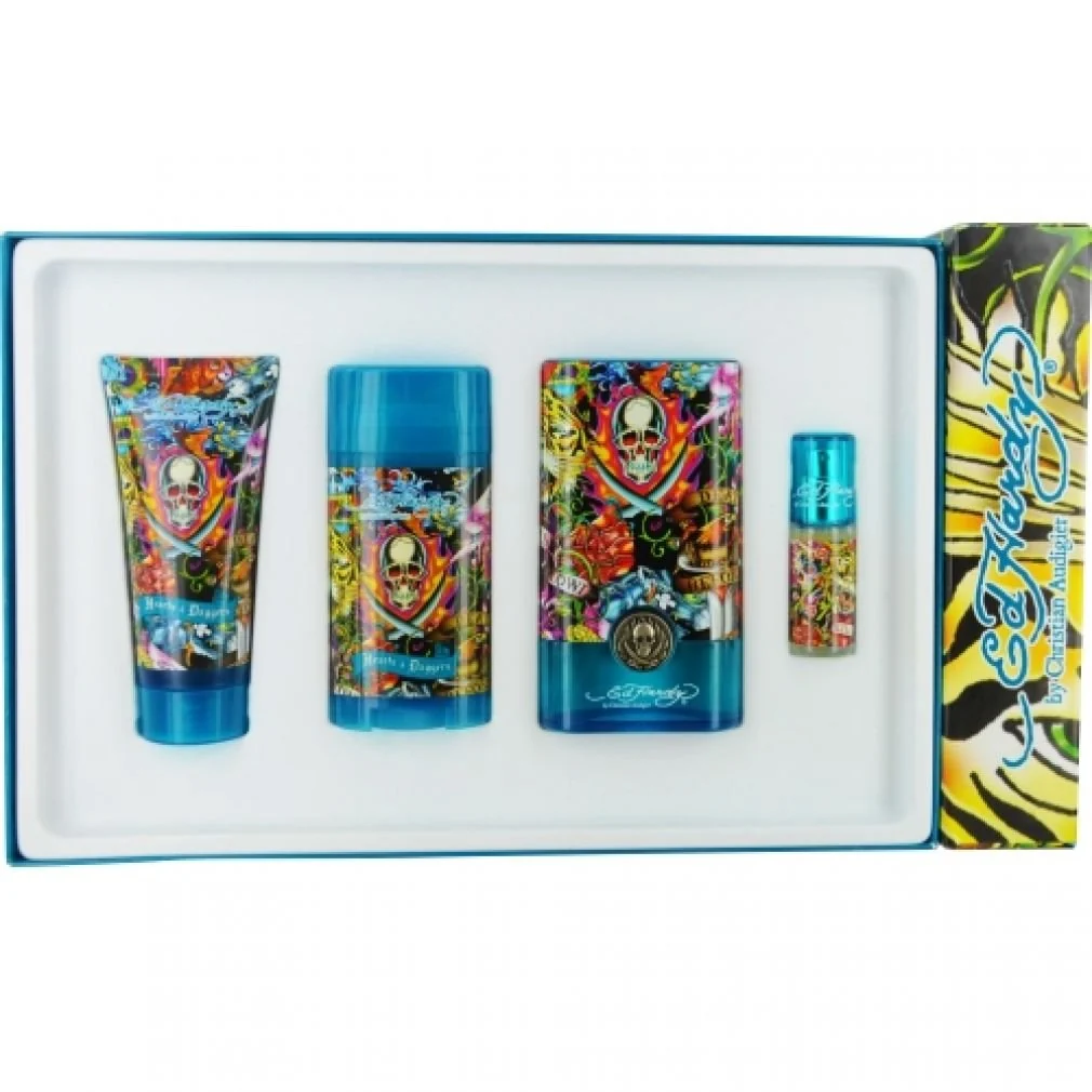 Carefully Designed Christian Audigier Gift Set Ed Hardy Hearts Daggers By Christian Audigier Versatile
