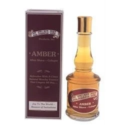 High-Quality Col. Ichabod Conk Amber After Shave Cologne Green