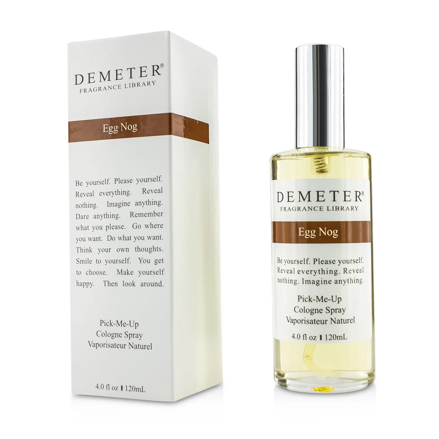 Selected Egg Nog By Demeter For Women. Pick-me Up Cologne Spray 4.0-Ounce Bottle Artisan