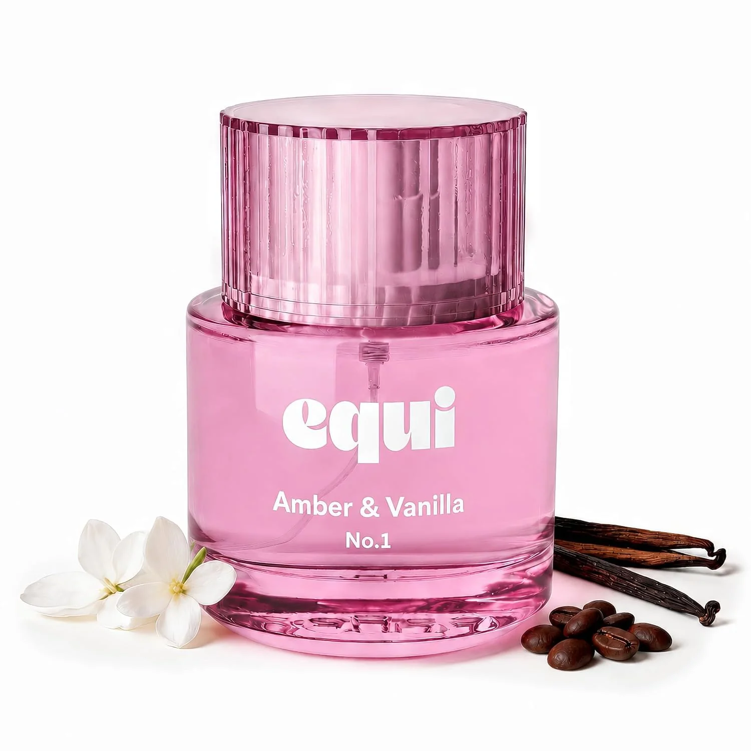 Green Equi Amber Vanilla Inspired by YSL Black Opium Gourmand Perfume for Women Lightweight