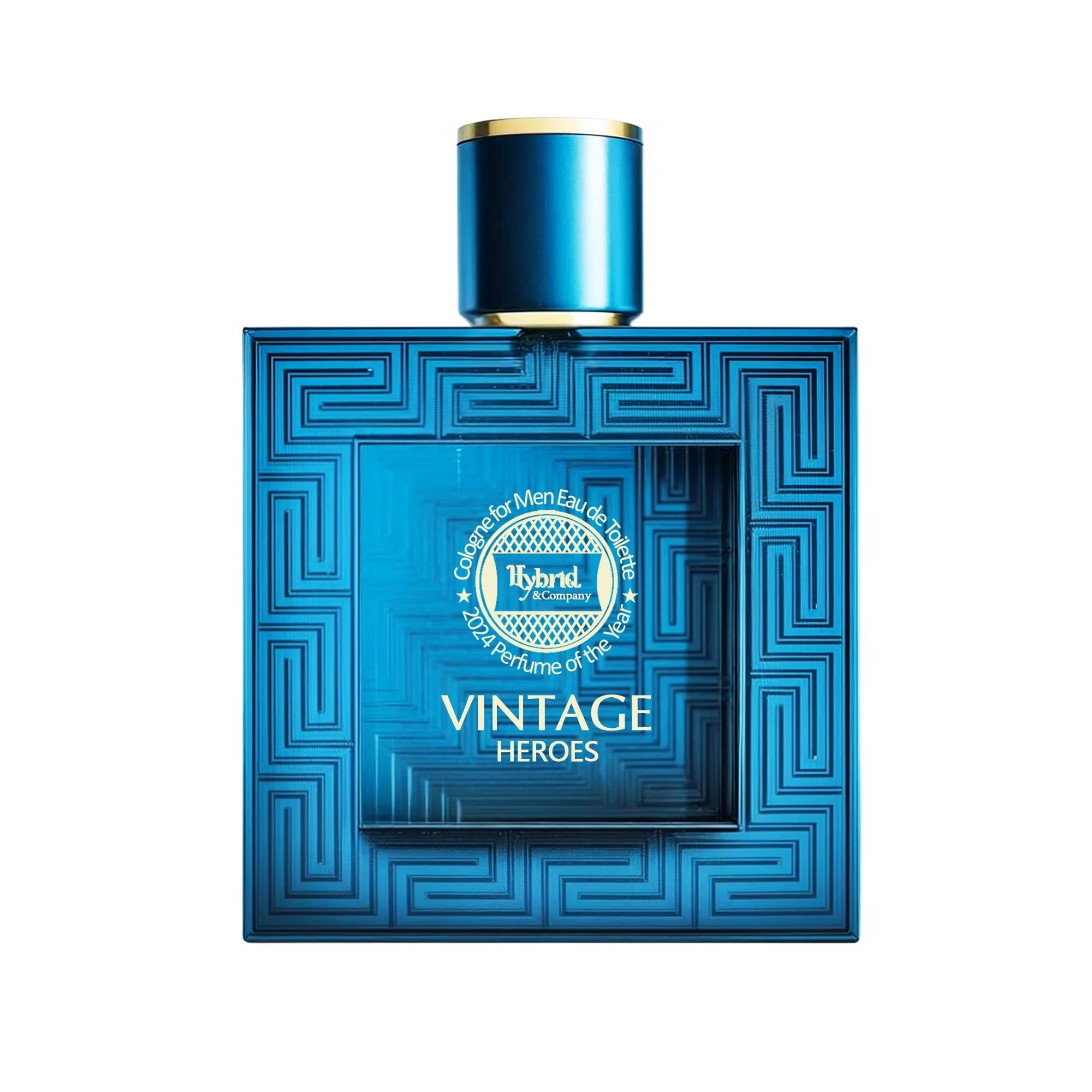 World-Class Hybrid Company Vintage Heroes Parfum for Men Mint Geranium Vanilla Cologne Long Lasting Concentrated Luxury fragrance 3.4 Fl Oz 100 Ml Exceptional