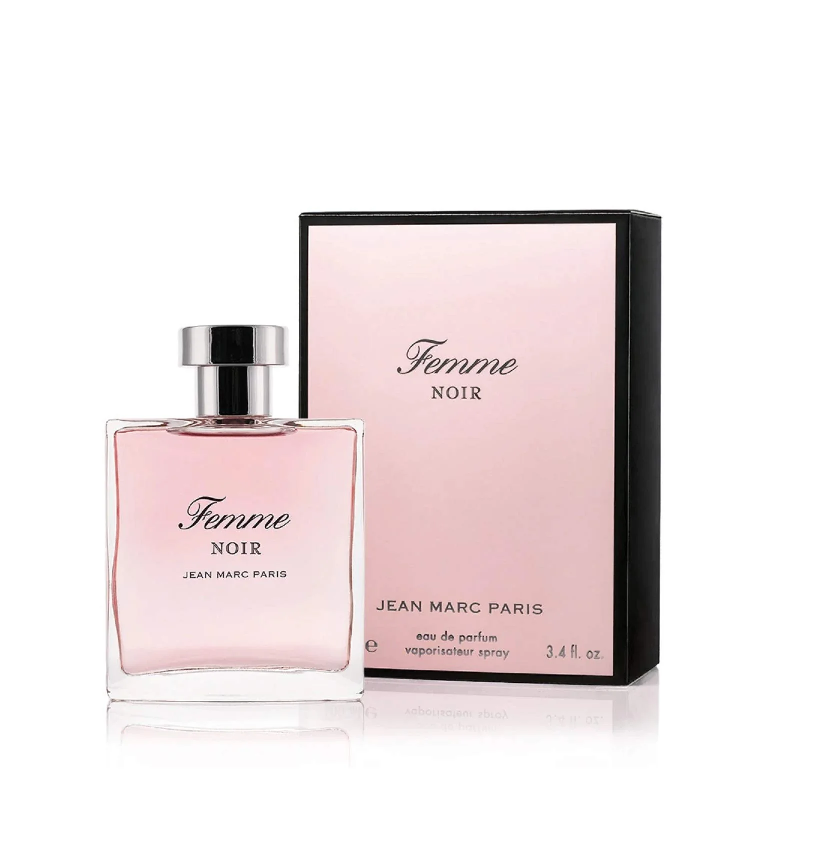Sophisticated Jean Marc Paris FEMME NOIR Eau de Parfum Spray 3.4 Oz. Easy-to-Use