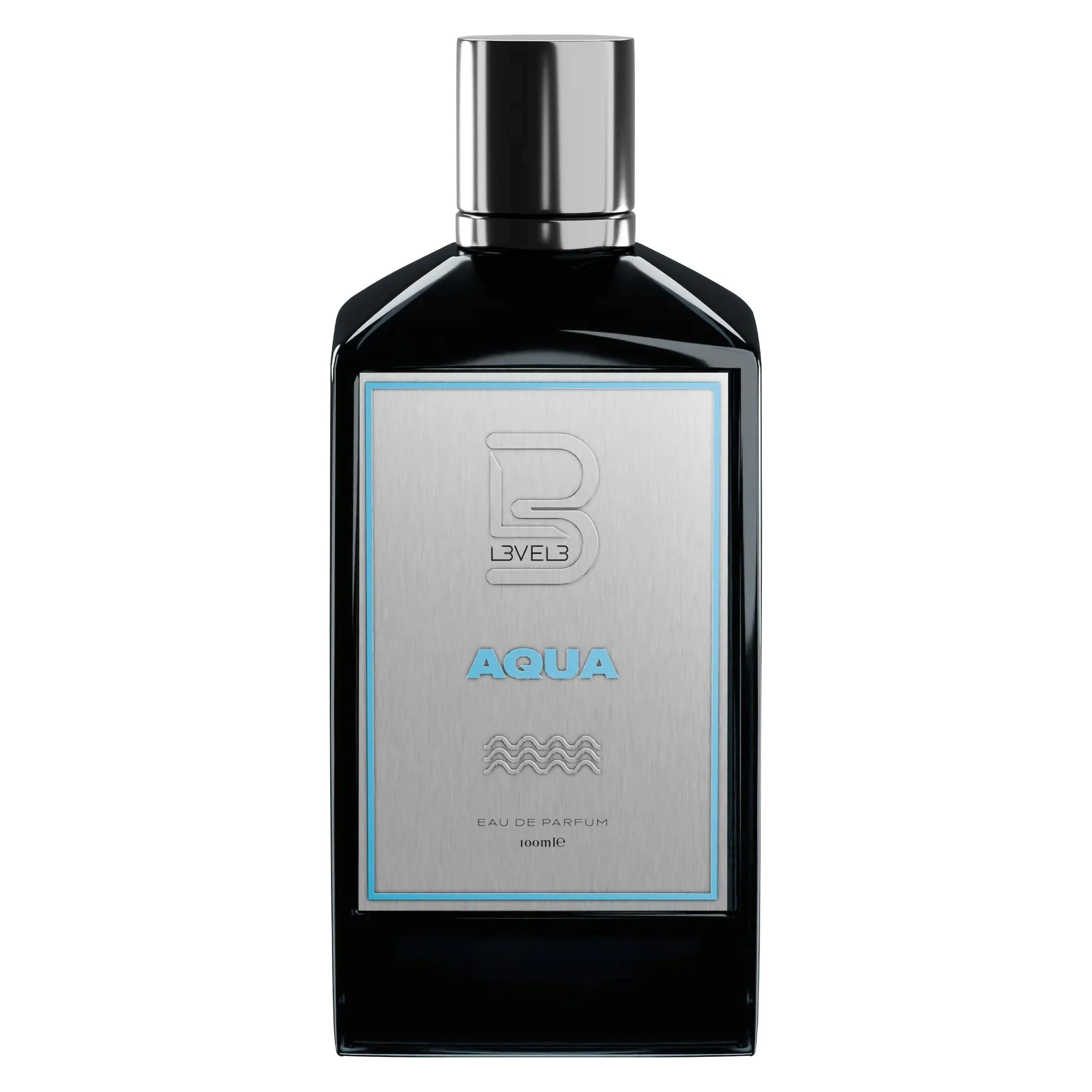 Durable L3 Level 3 Eau de Parfum Cologne for Men - Long Lasting EDP - Mint Lavender Amberwood Notes - 3.38 fl oz Aqua Original Design