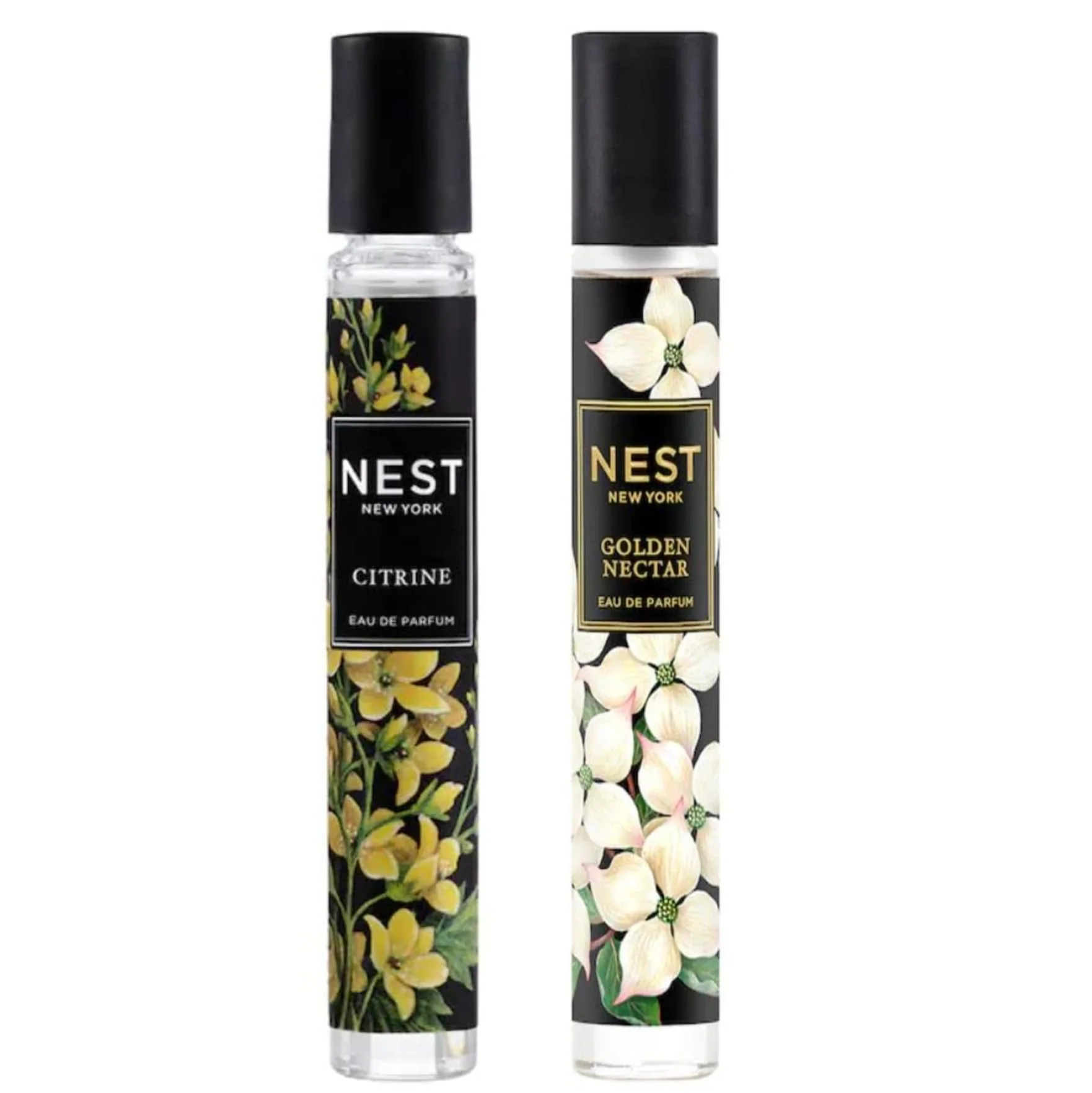 High-End NEST New York Eau de Parfum Travel Spray Duo Citrine Golden Nectar Premium Material