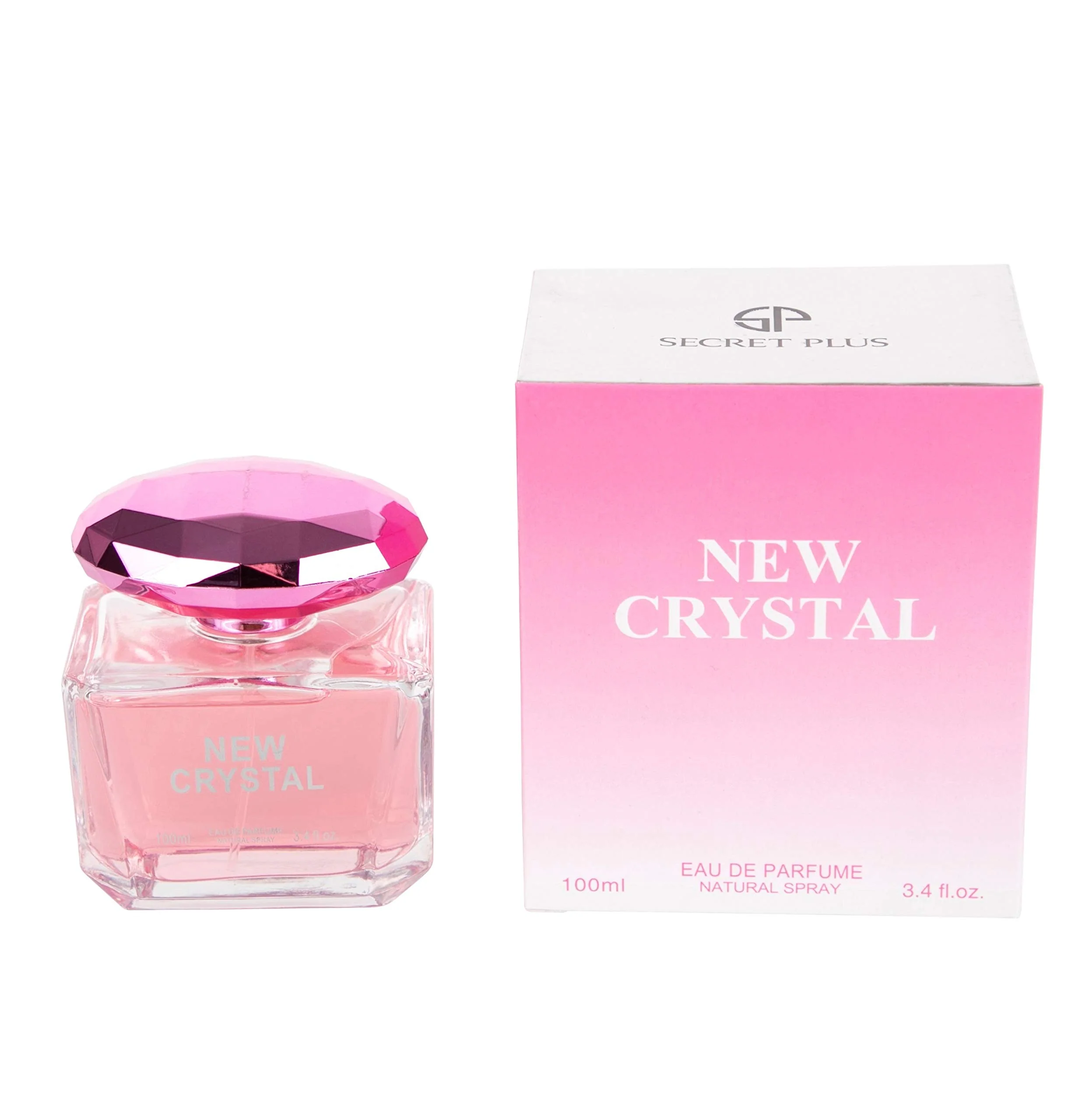 Stylish New Crystal by Secret Plus - EDP Women's Perfume - 3.4 fl. oz. Functional