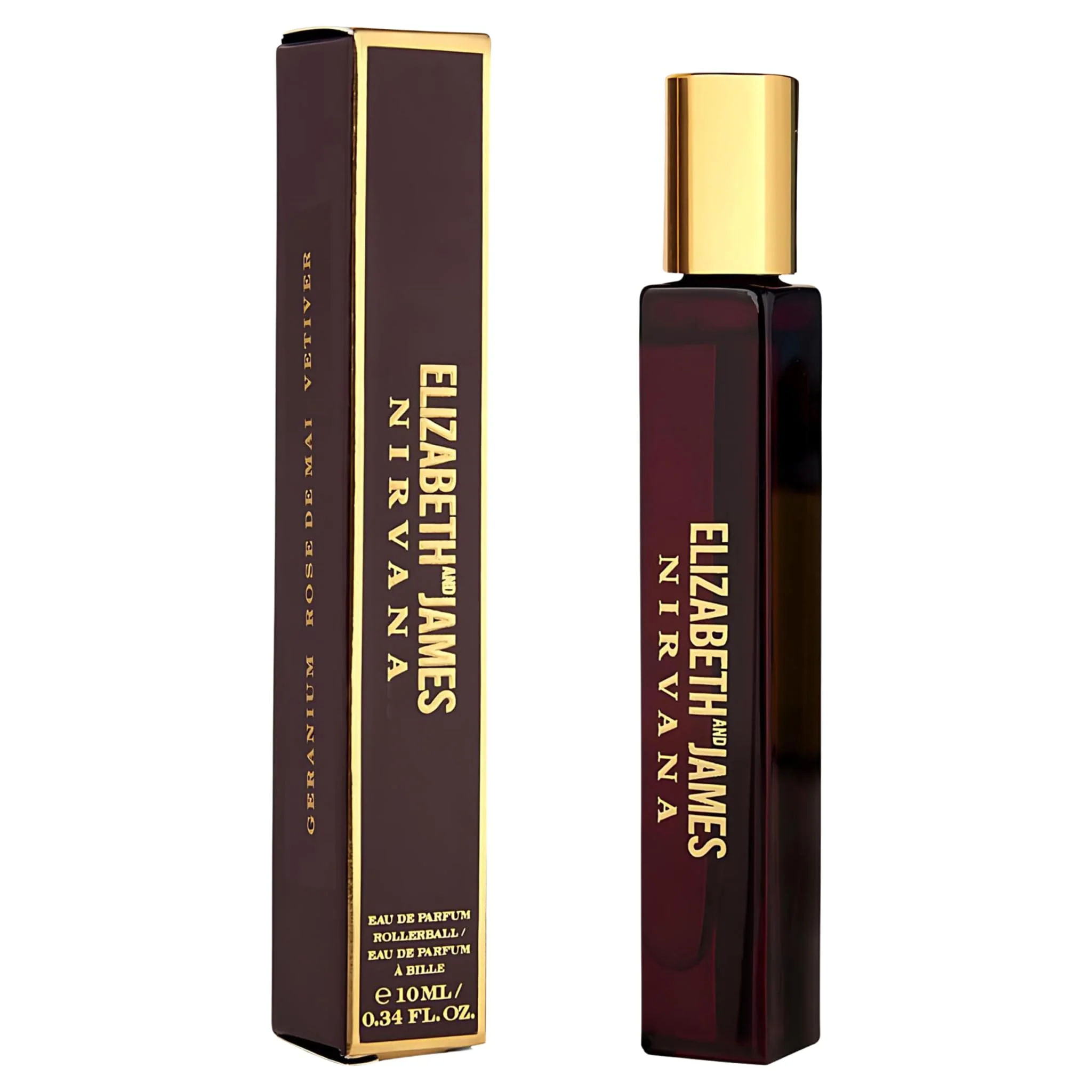 Expertly Made Nirvana Rose By Elizabeth And James Eau De Parfum Rollerball 0.34 Oz Mini Dependable