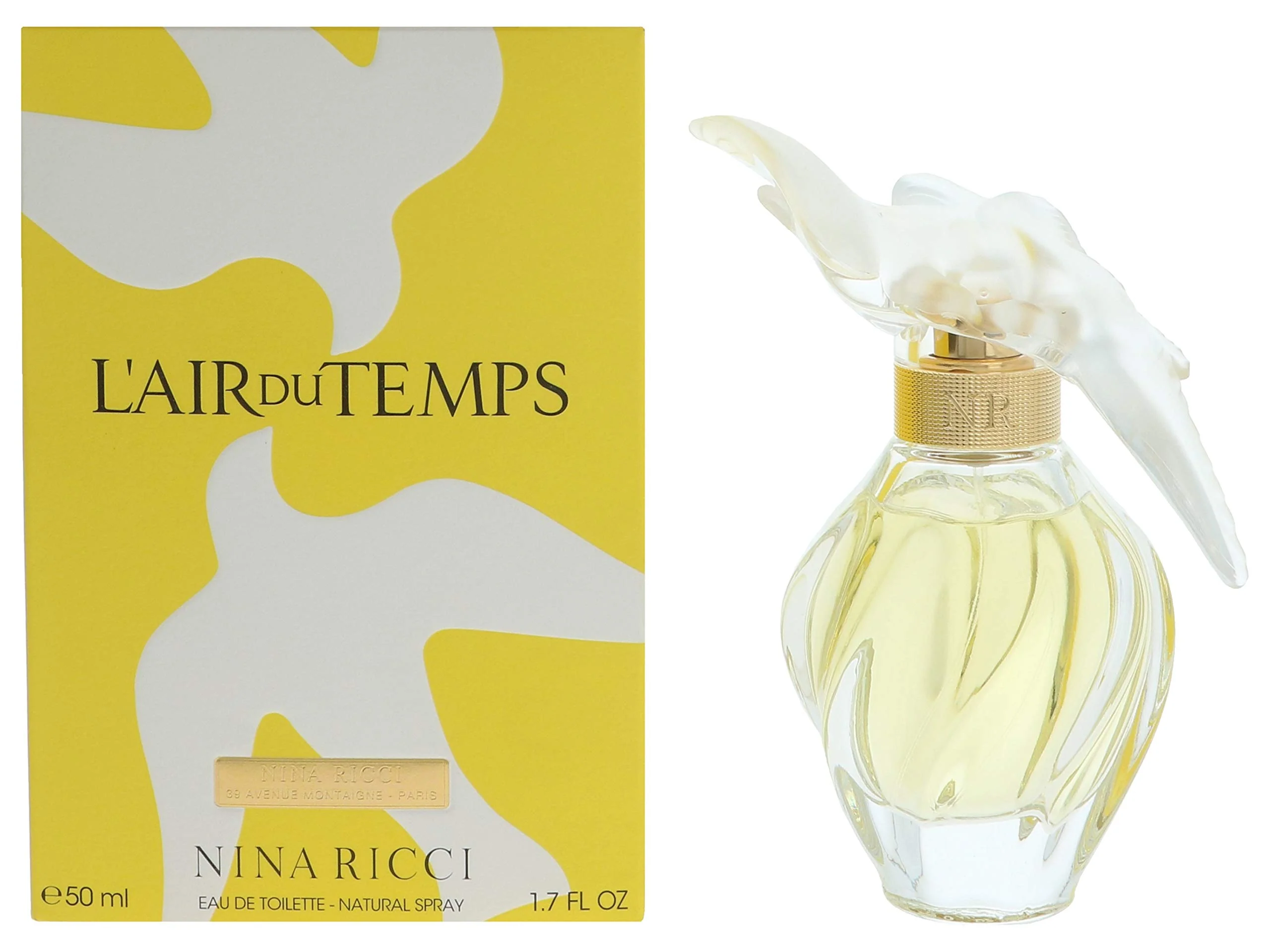 High-Grade Nina Ricci L'Air du Temps Perfume for Women 1.7 oz Eau De Toilette Spray Powerful