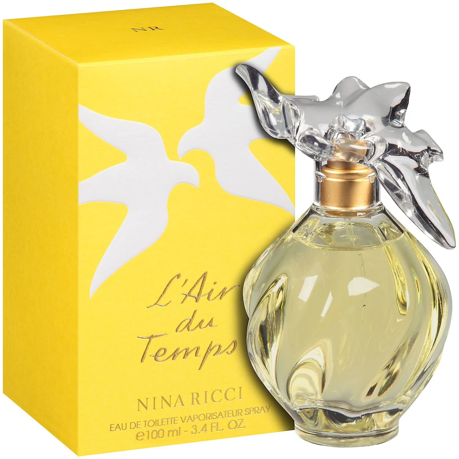 Breathable Nina Ricci L'AIR DU TEMPS FANCY DOVE CAP 3.3 OZ Health and Beauty Premium