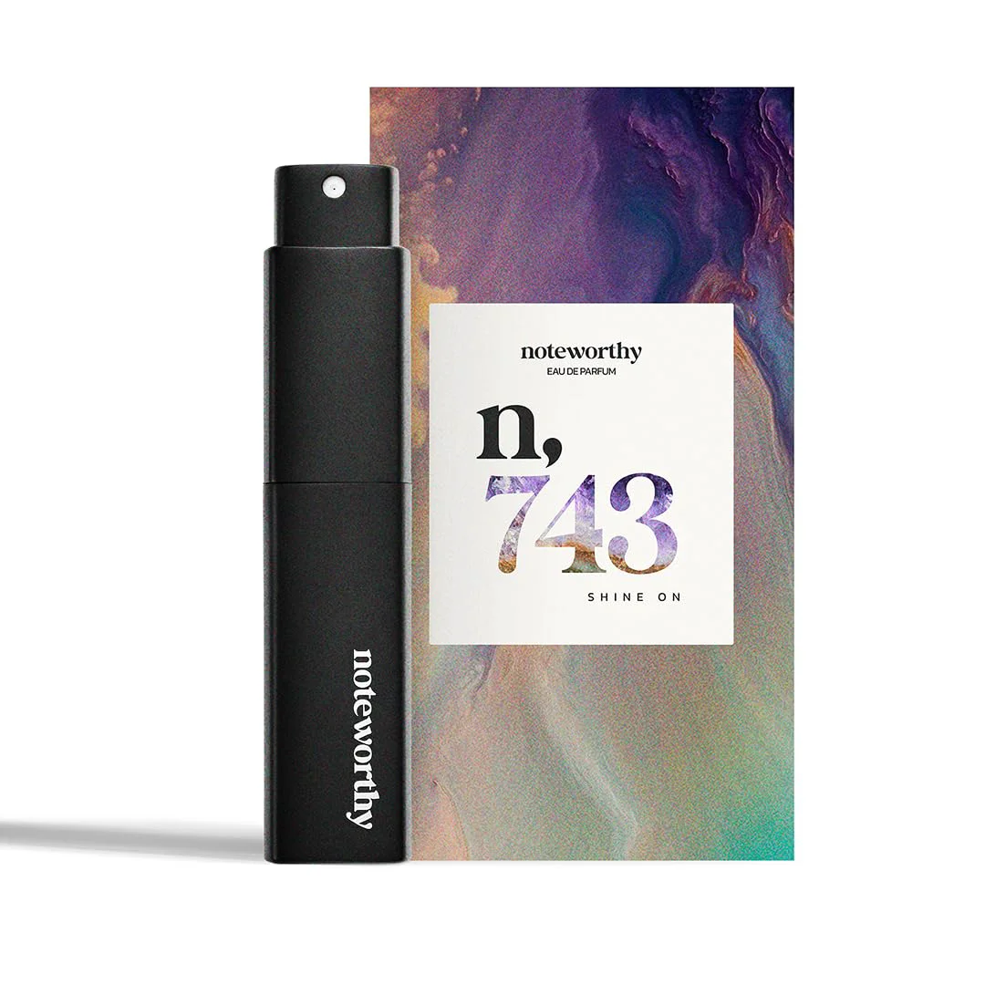 Trendy Noteworthy n 743 Femme Fatale Eau De Parfum - Tuberose Magnolia Jasmine Long-lasting Unisex Perfume for Women Men Travel Pure