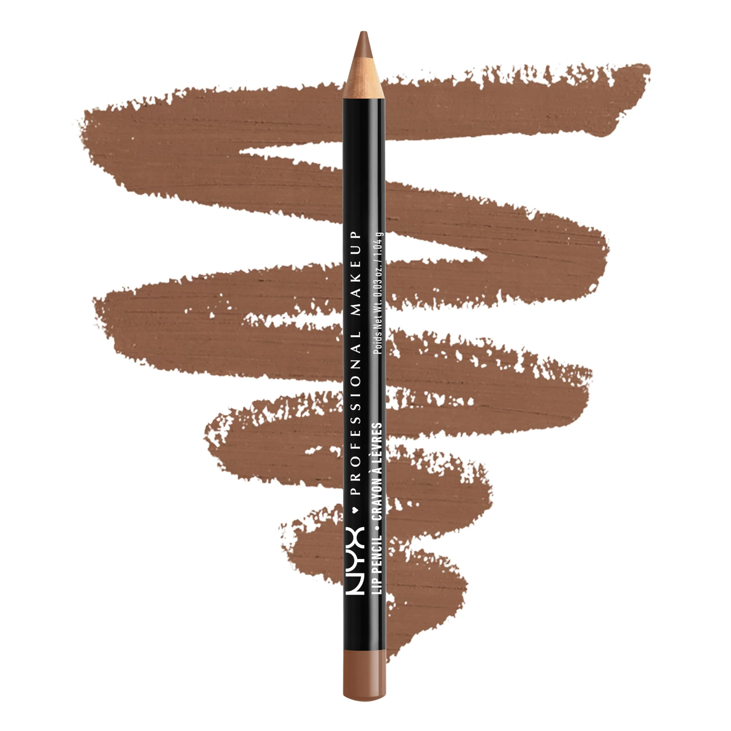 World-Class NYX PROFESSIONAL MAKEUP Slim Lip Pencil Long-Lasting Creamy Lip Liner Nude Truffle 0.04 oz Premium Material