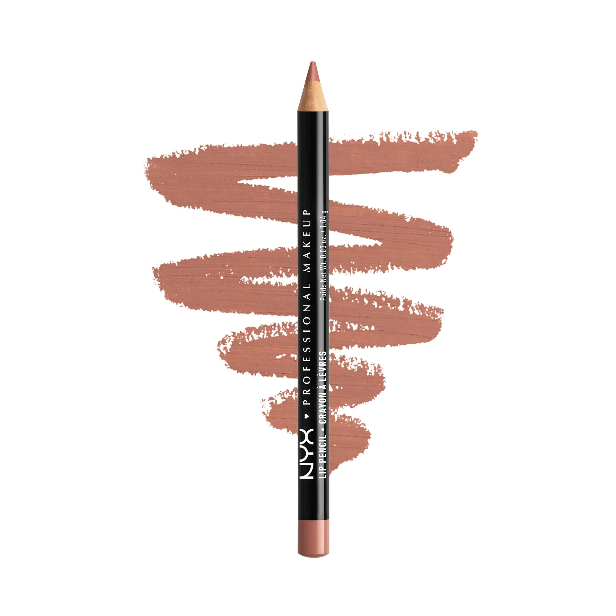 Expertly Made NYX PROFESSIONAL MAKEUP Slim Lip Pencil Long-Lasting Creamy Lip Liner - Peakaboo Neutral Consistent