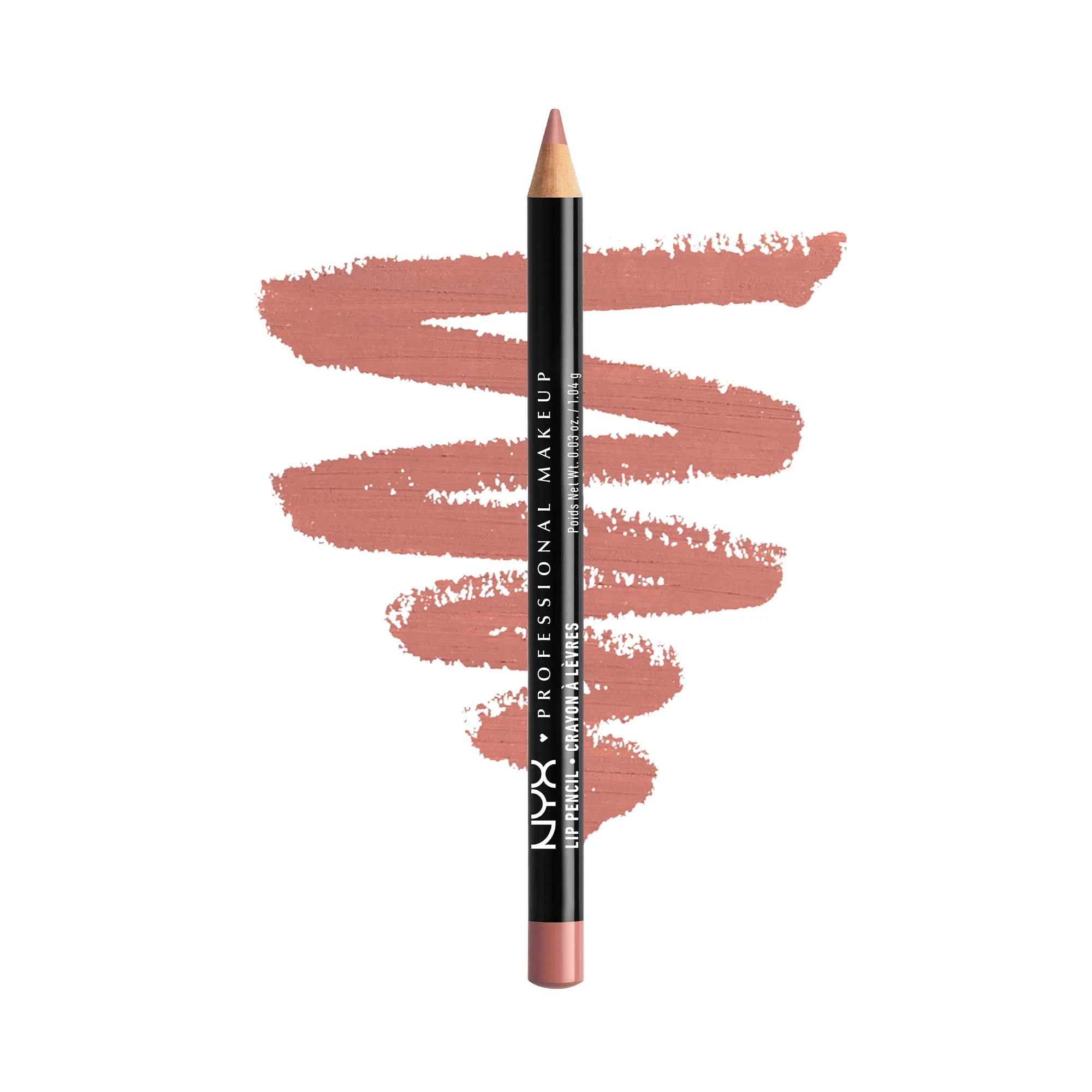 Functional NYX PROFESSIONAL MAKEUP Slim Lip Pencil Long-Lasting Creamy Lip Liner - Nude Pink Crafted