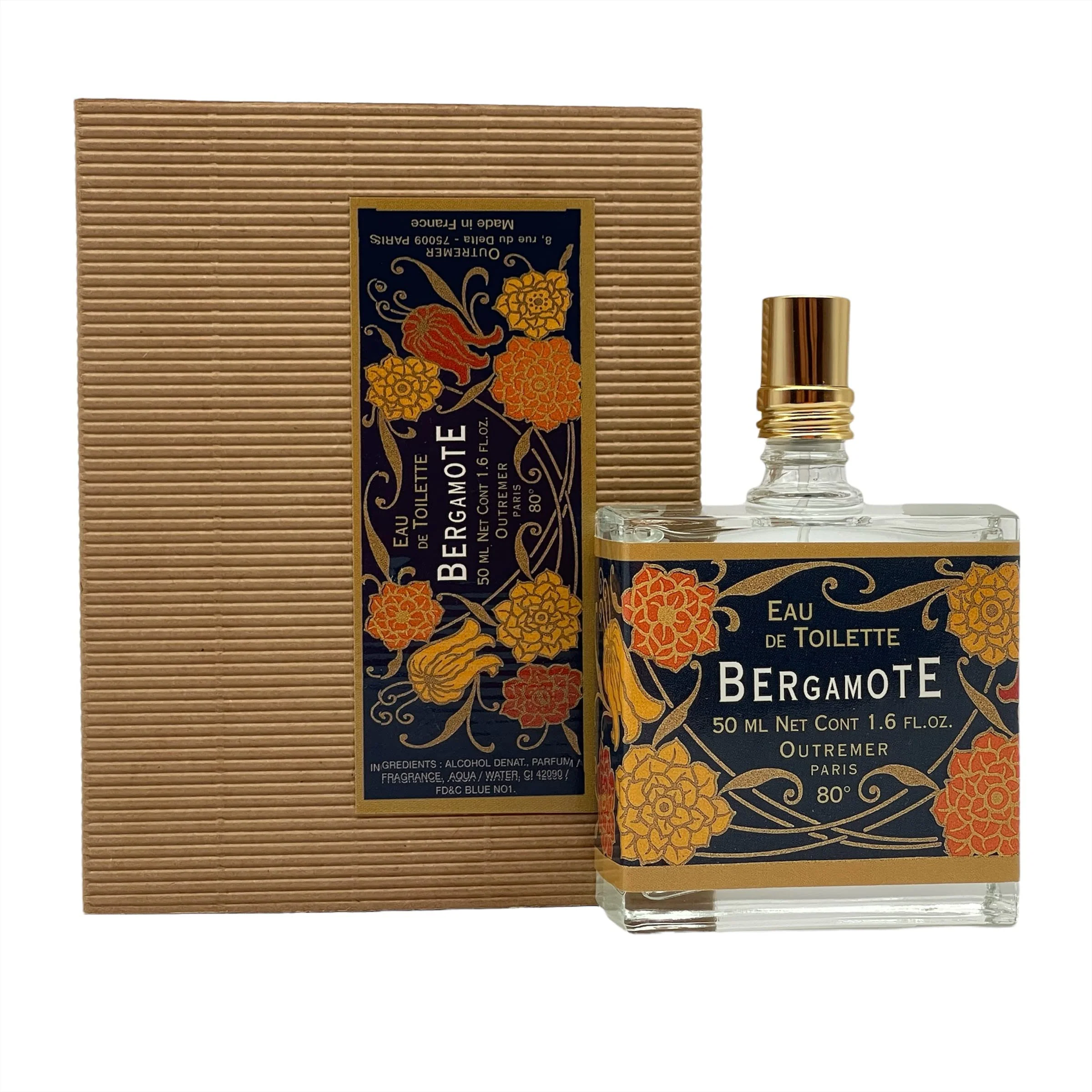 Luxury Outremer L'Aromarine Bergamote Eau de Toilette 50 ml 1.6 oz Stylish