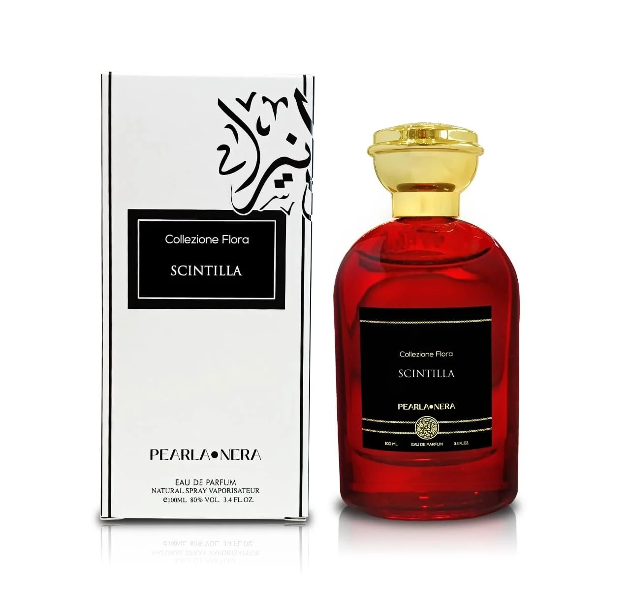 Relaxed PEARLANERA SCINTILLA Parfum for Women and Cologne for Men. Rose Fresh Spice and Patchouli. Body Mist for Women. Perfume de Mujer 3.4 Oz Trendy