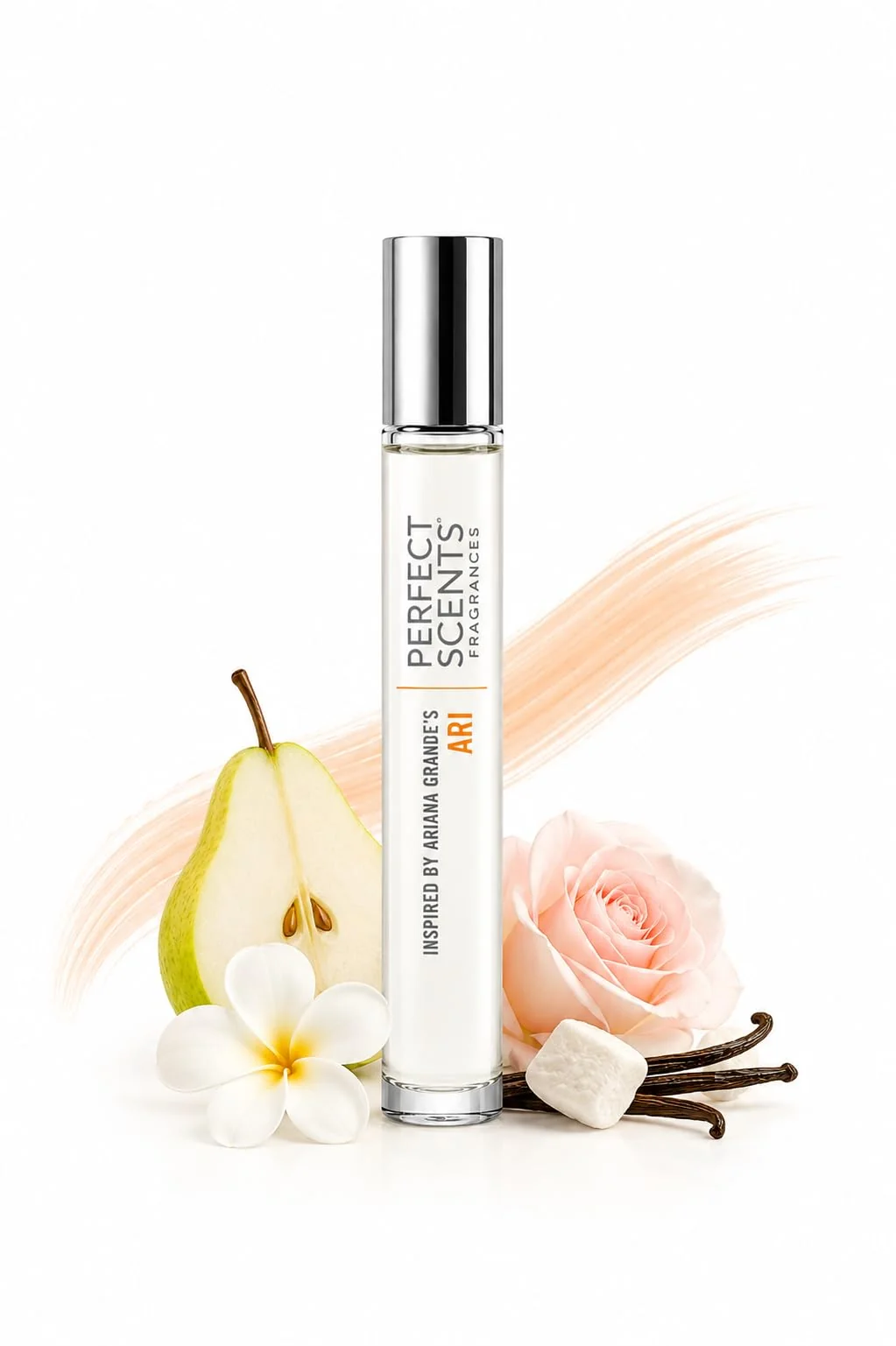 Official Scents Fragrances Inspired by Ariana Grande's Ari Rollerball Women s Eau de Toilette Vegan Paraben- Phthalate- Tested on Secure