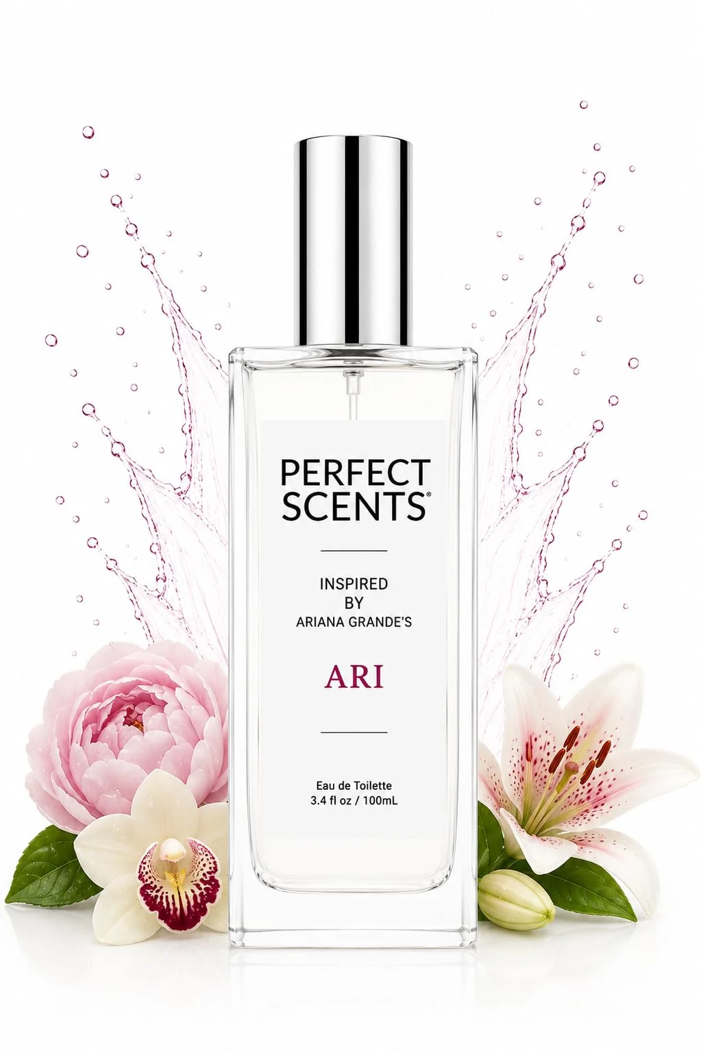 Relaxed Scents Fragrances Inspired by Arian.a Grande s A.ri Women s Eau de Toilette CLEAN Vegan Paraben- Phthalate- Tested on Exclusive