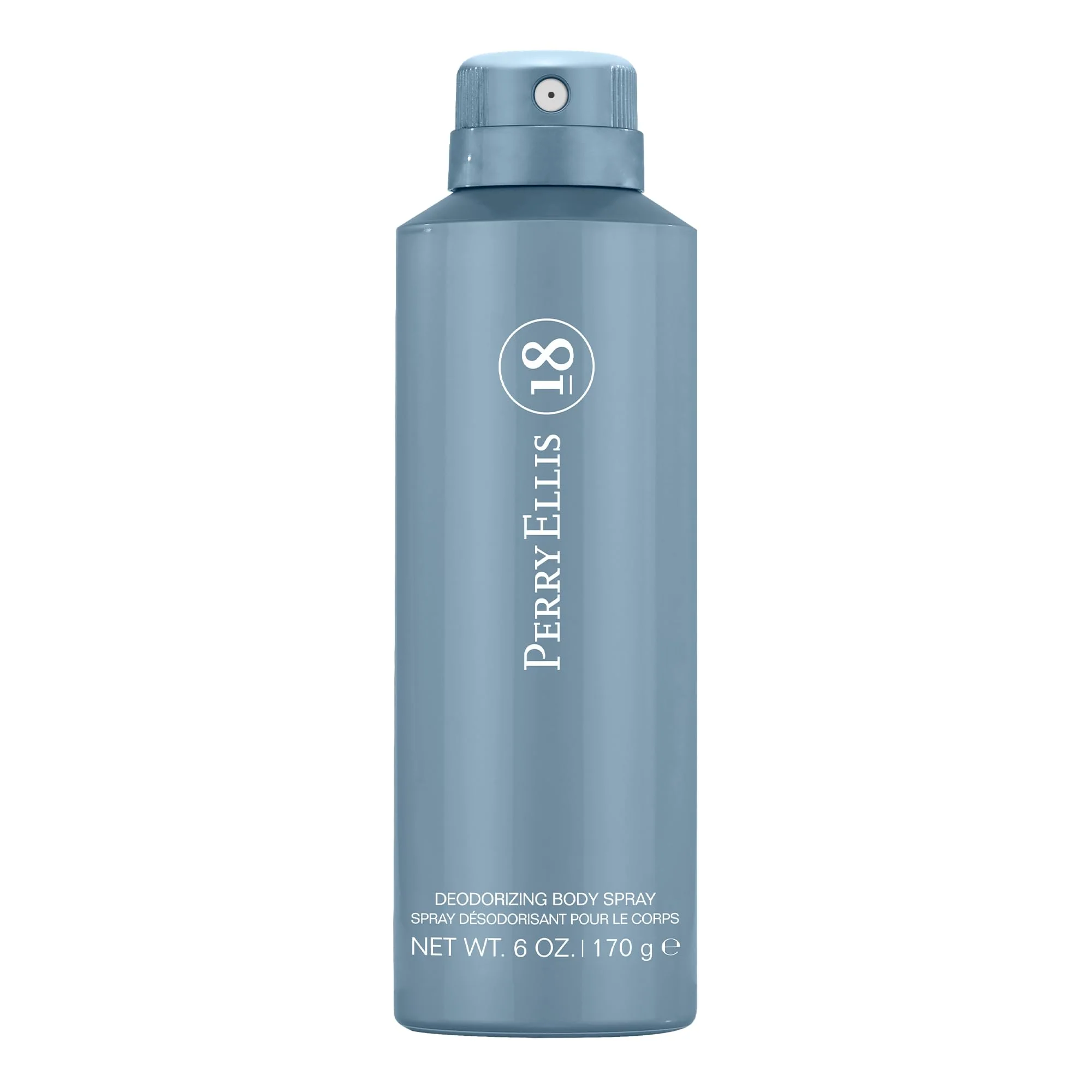 Excellent Perry Ellis 18 Body Spray for Men - Body Spray Cologne EDT All Over Men's Boys Mist with Notes of Citrus Marine Woods Sandalwood Fragrance - 6 Classic