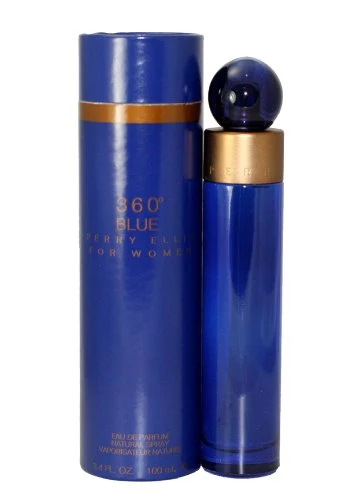 Selected Perry Ellis 360 Blue Perfume by Perry Ellis for Women. Eau De Parfum Spray 3.4 oz 100 Ml Exclusive