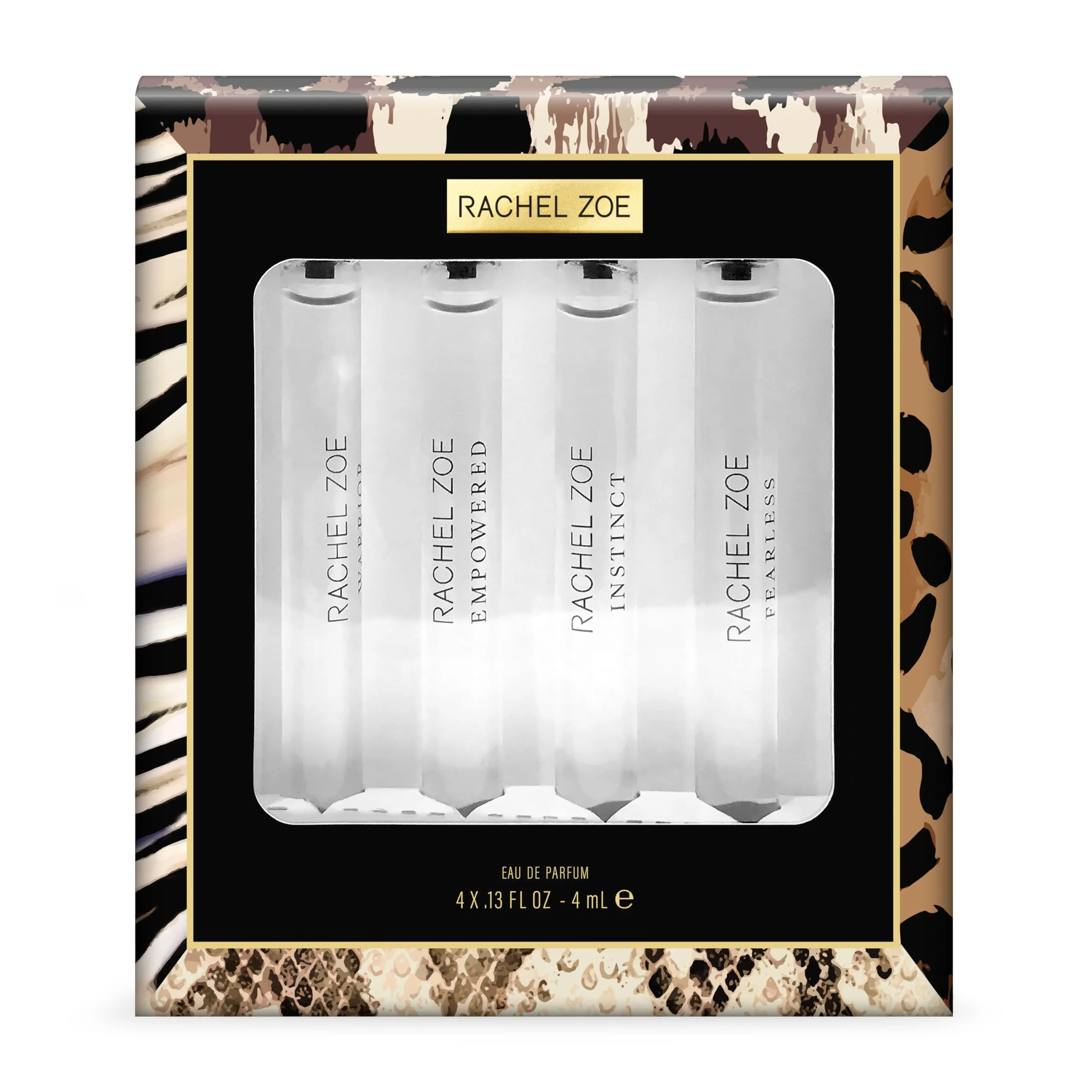 Dependable Rachel Zoe Perfume Gift Set - Travel Size Perfume Eau de Parfum for Women - Collection of Four Unique Fragrances - I Gift Set for Women - 4 pc Enhanced