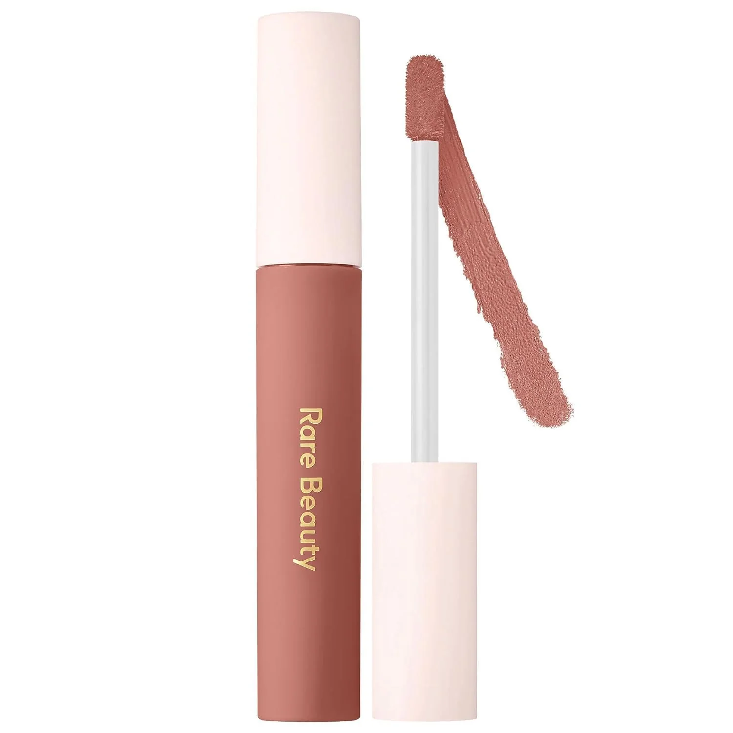 Convenient Rare Beauty by Selena Gomez Lip Soufflé Matte Cream Lipstick Courage Lightweight
