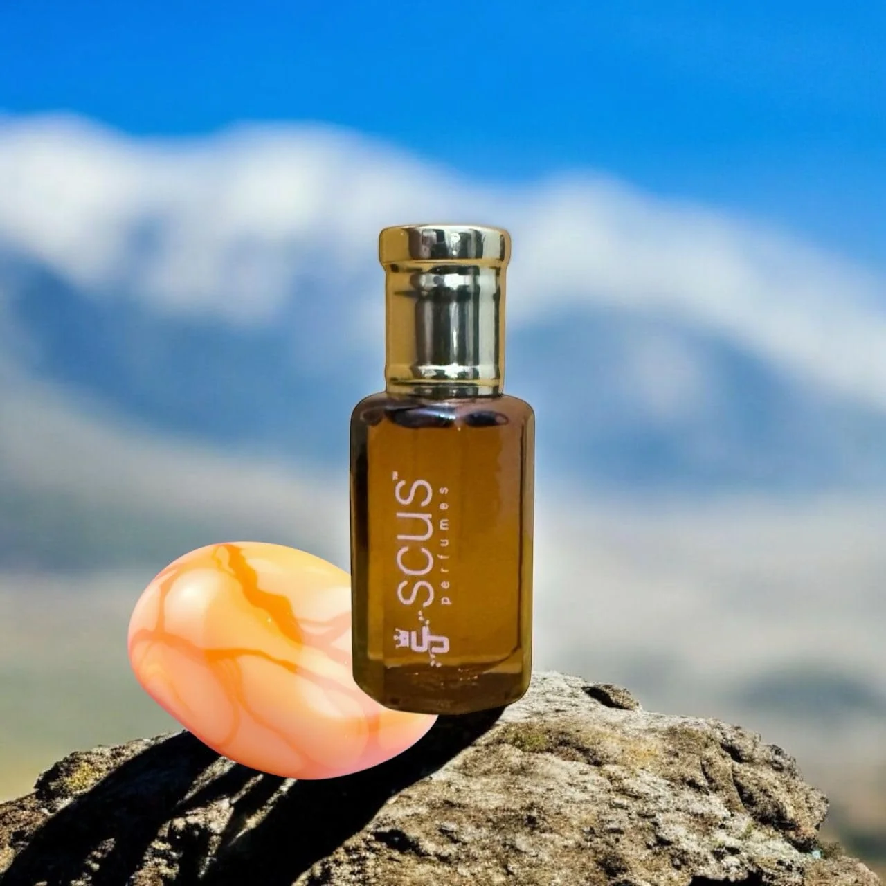 Excellent SCUS Perfumes Amber Fragrance 12 ML 0.41 fl oz Premium
