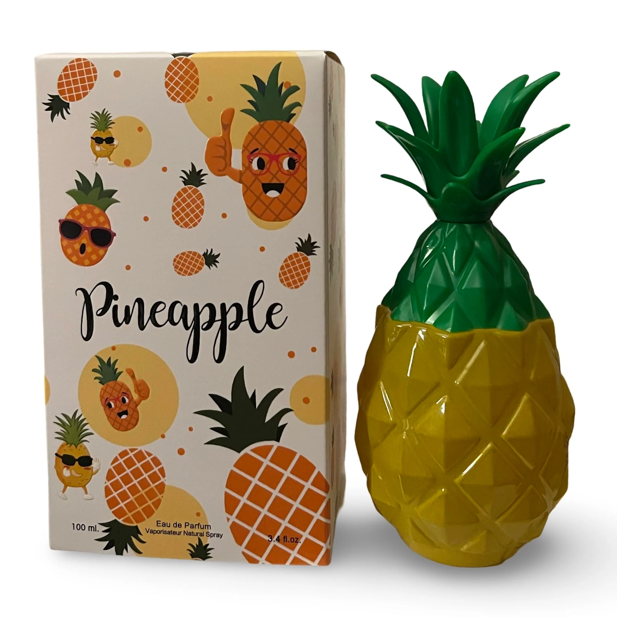 World-Class Secret Plus PINEAPPLE Eau de Parfum Natural Spray 3.4 Fl Oz 100 ml First-Class