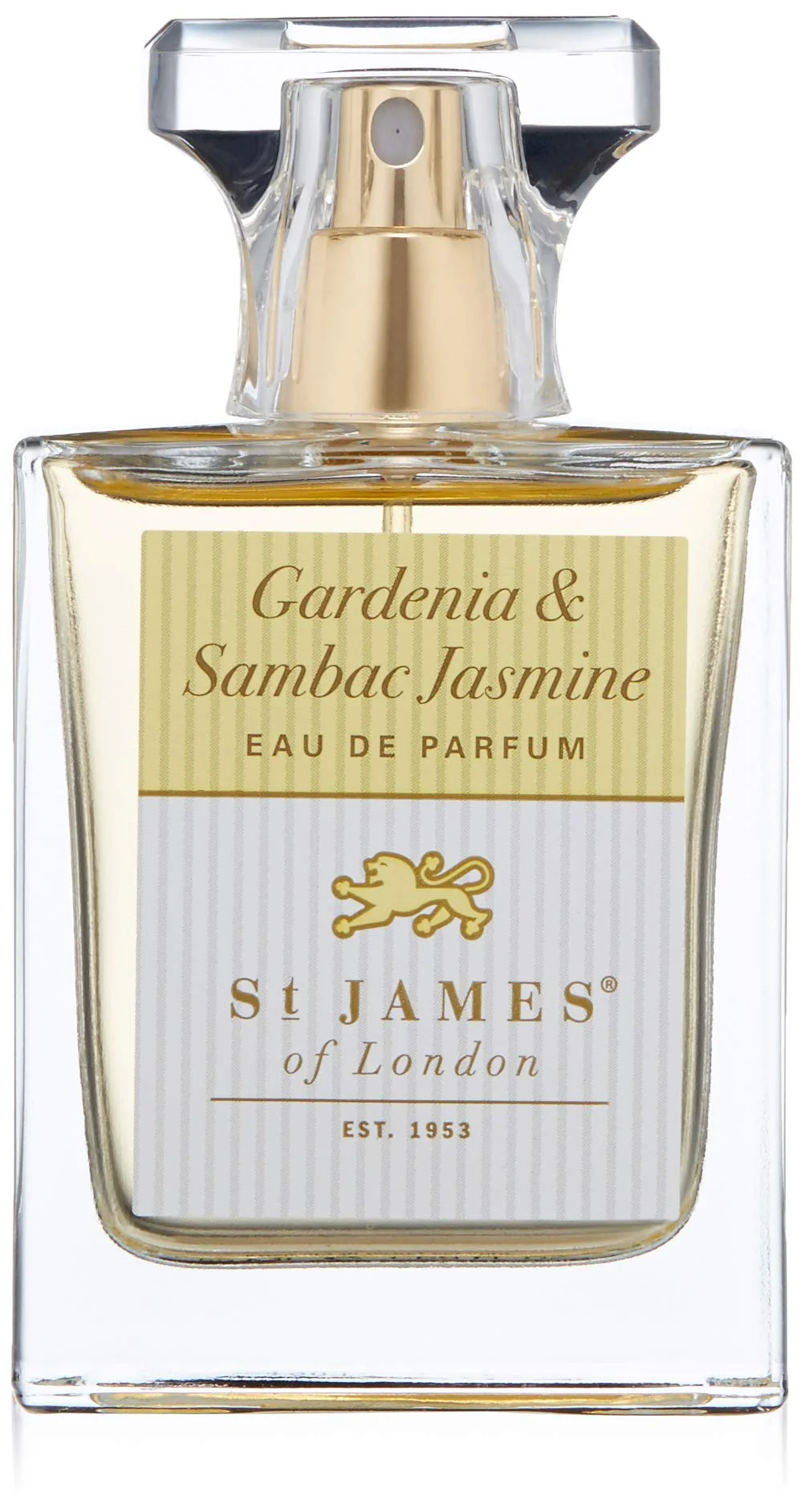 Long-Lasting St James of London Gardenia Sambac Jasmine Parfum 1.69 Fl Oz Classic