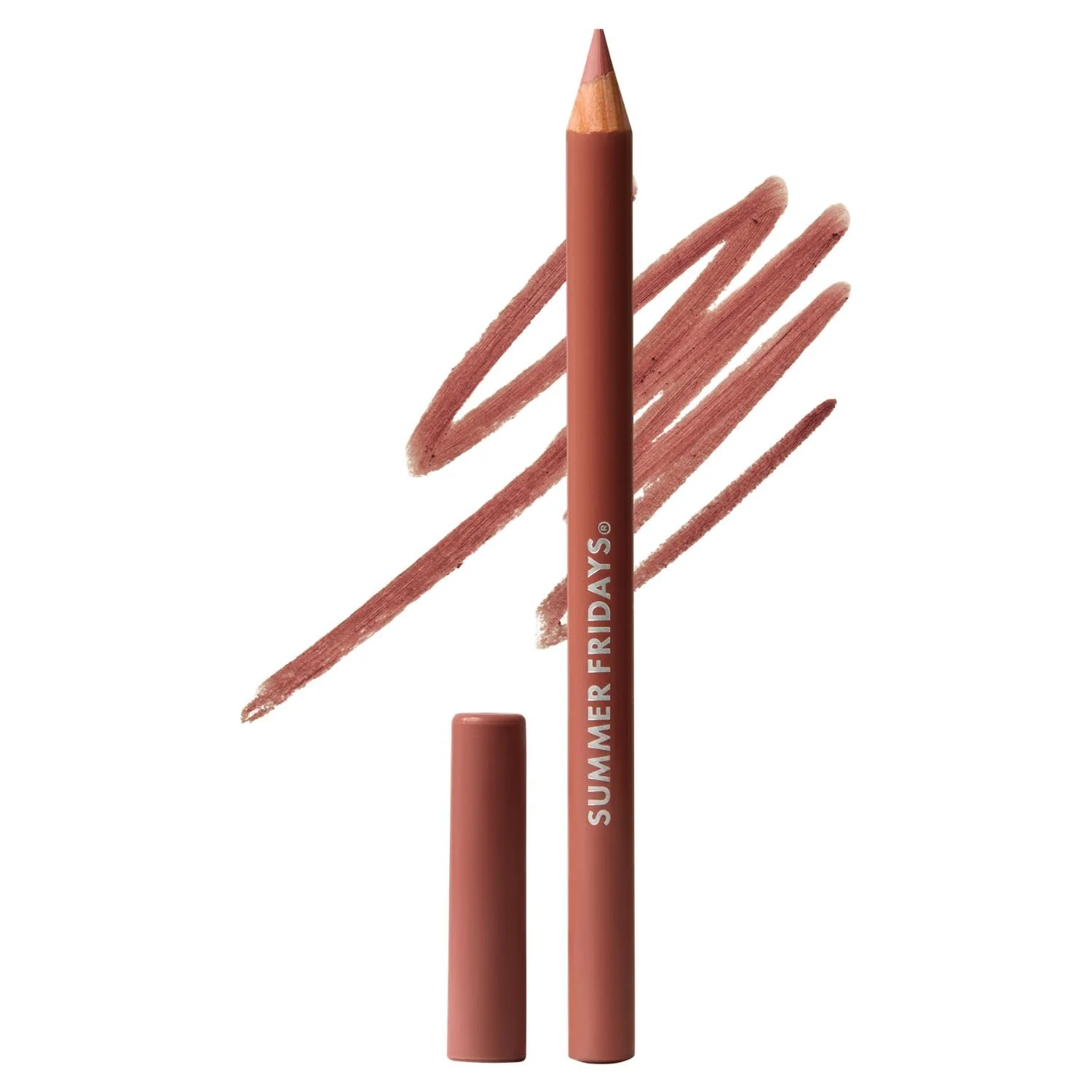 High-Grade Summer Fridays SoftLine Lip Liner Pencil - Creamy Long-Lasting Matte Lip Pencil for Sculpted Definition - Skin Care Infused Makeup with Hyaluronic Flexible