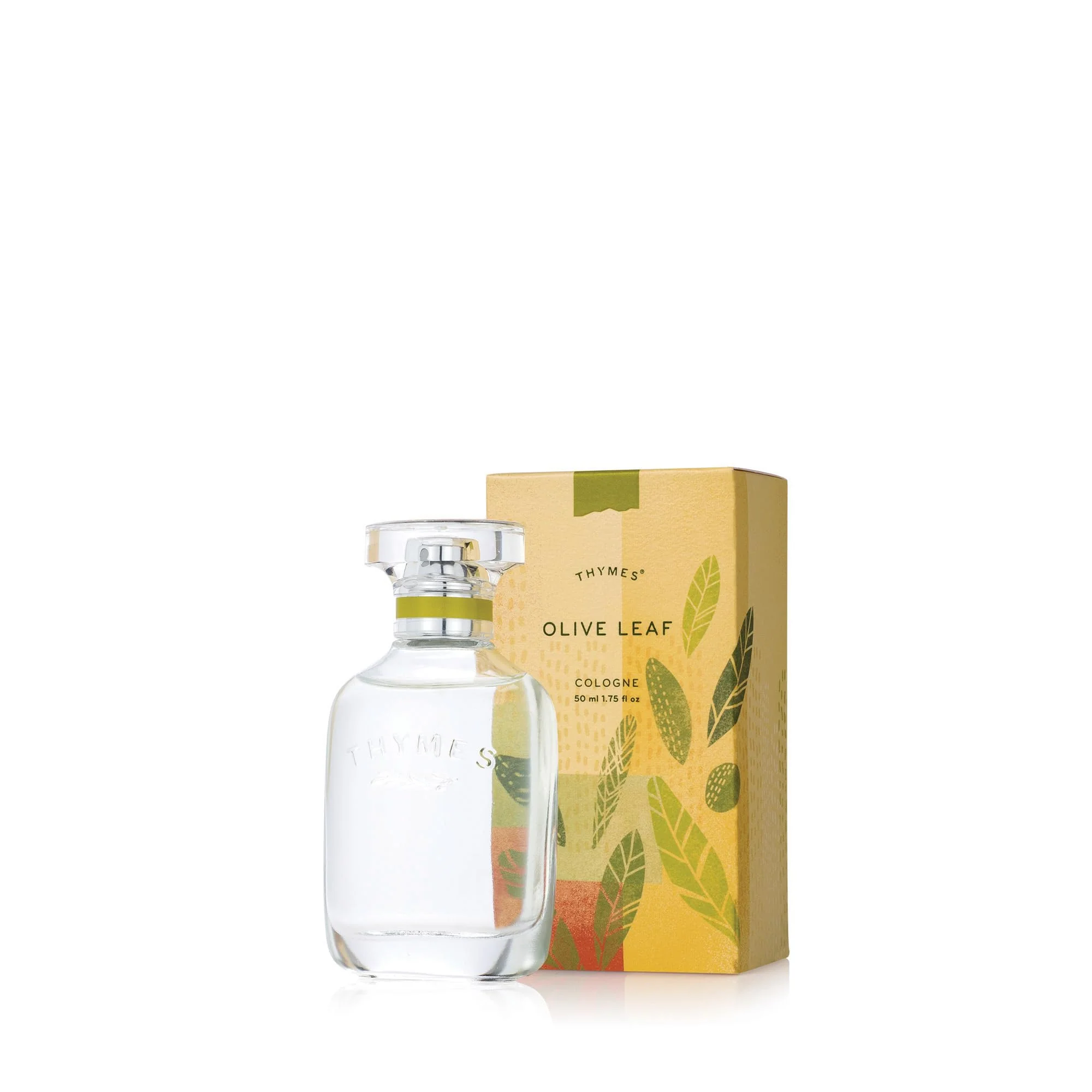 Trendy Thymes - Olive Leaf Cologne - Fresh Fragrance for Men Women - 1.75 oz Green
