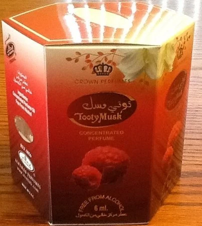 Consistent Tooty Musk- 6ml .2oz Roll-on Perfume Oil by Al-Rehab Crown Perfumes Box of 6 Responsible