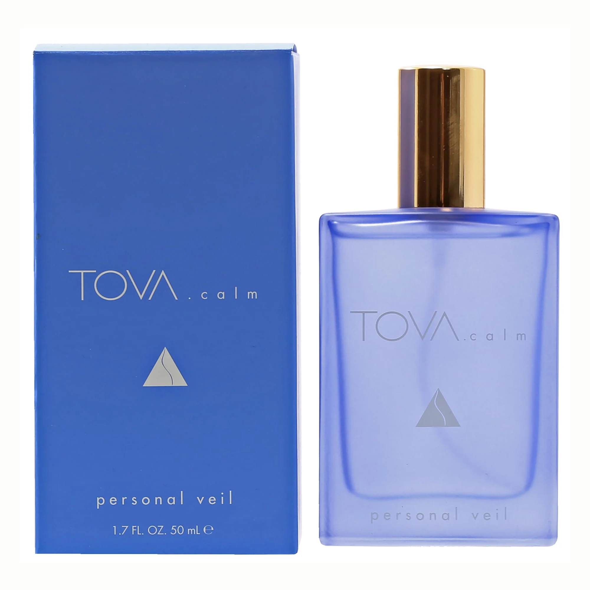 Enhanced Tova Calm Personal Veil Fragrance Spray - Ylang-Ylang Rose Violet Floral Mist for Women - USA Made Cruelty- - 1.7 fl oz Luxury