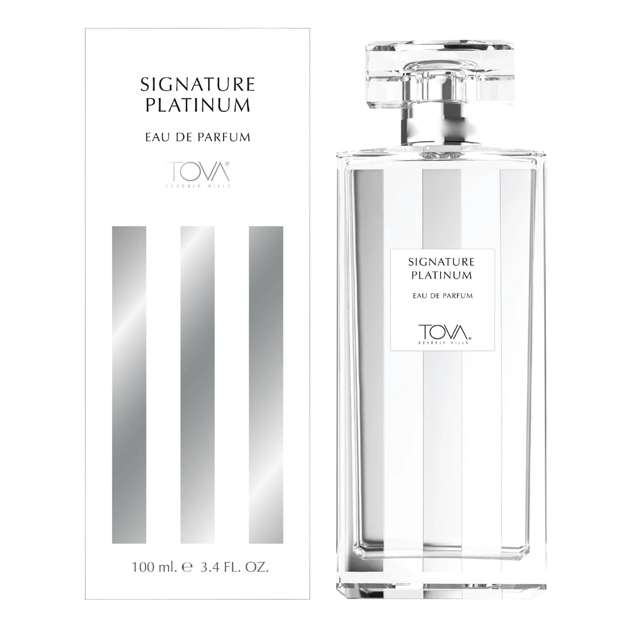 Natural Tova - Signature Platinum - Eau De Parfum - 3.4 oz Breathable