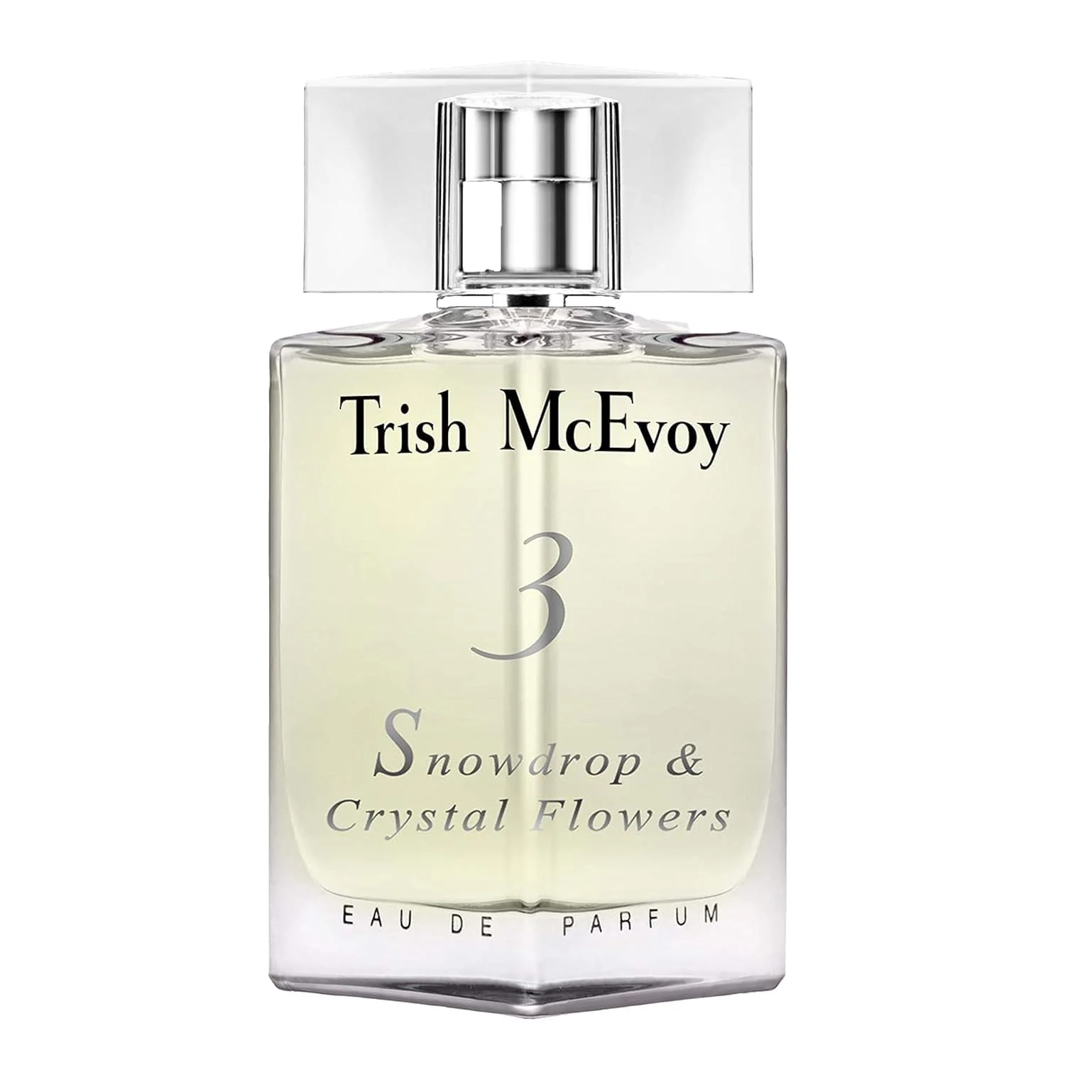 Solid Trish McEvoy No. 3 Snowdrop Crystal Flowers Eau de Toilette 50 ml 1.7 fl oz Environmentally Friendly
