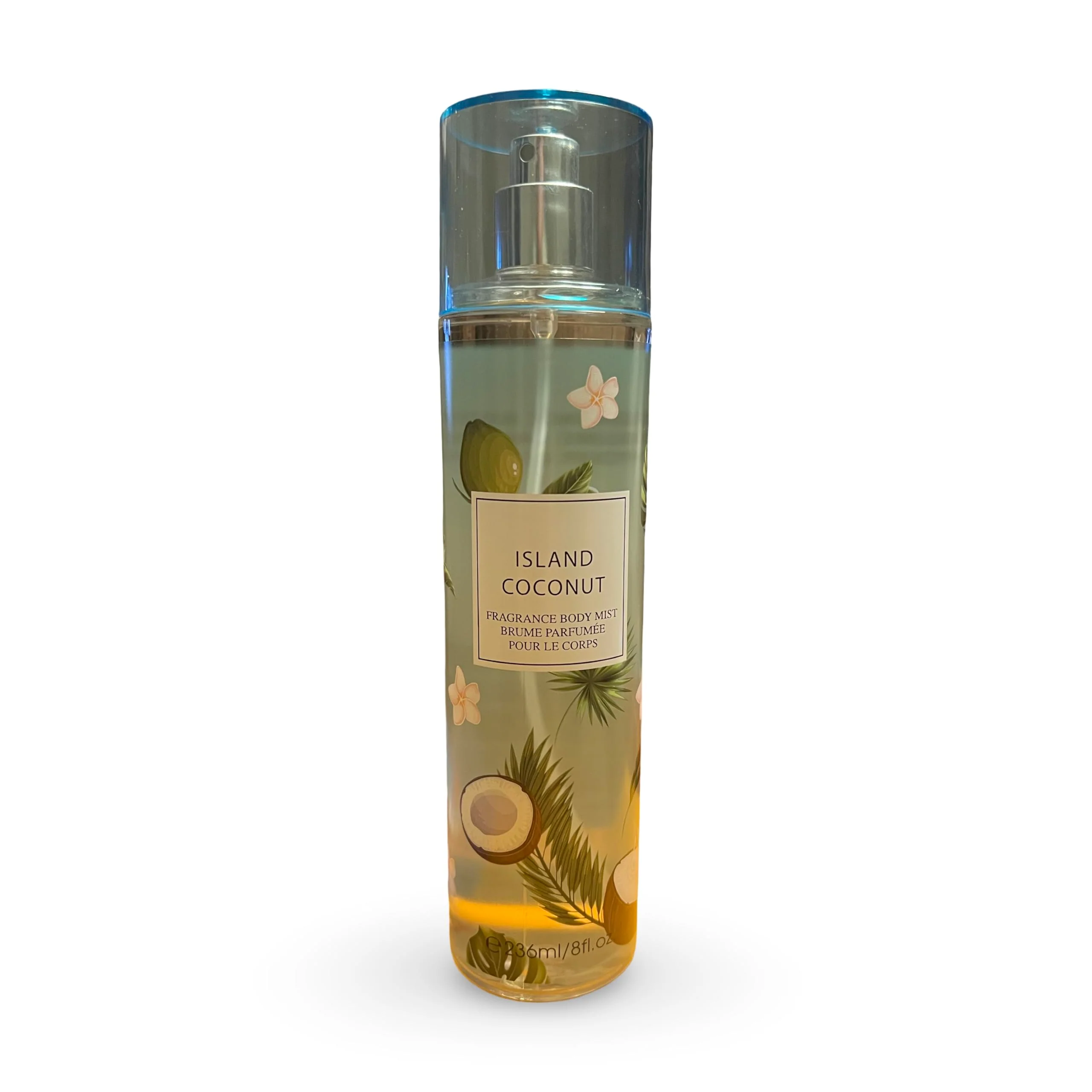 Elite United Scents ISLAND COCONUT Fragrance Body Mist 8 Fl Oz Durable