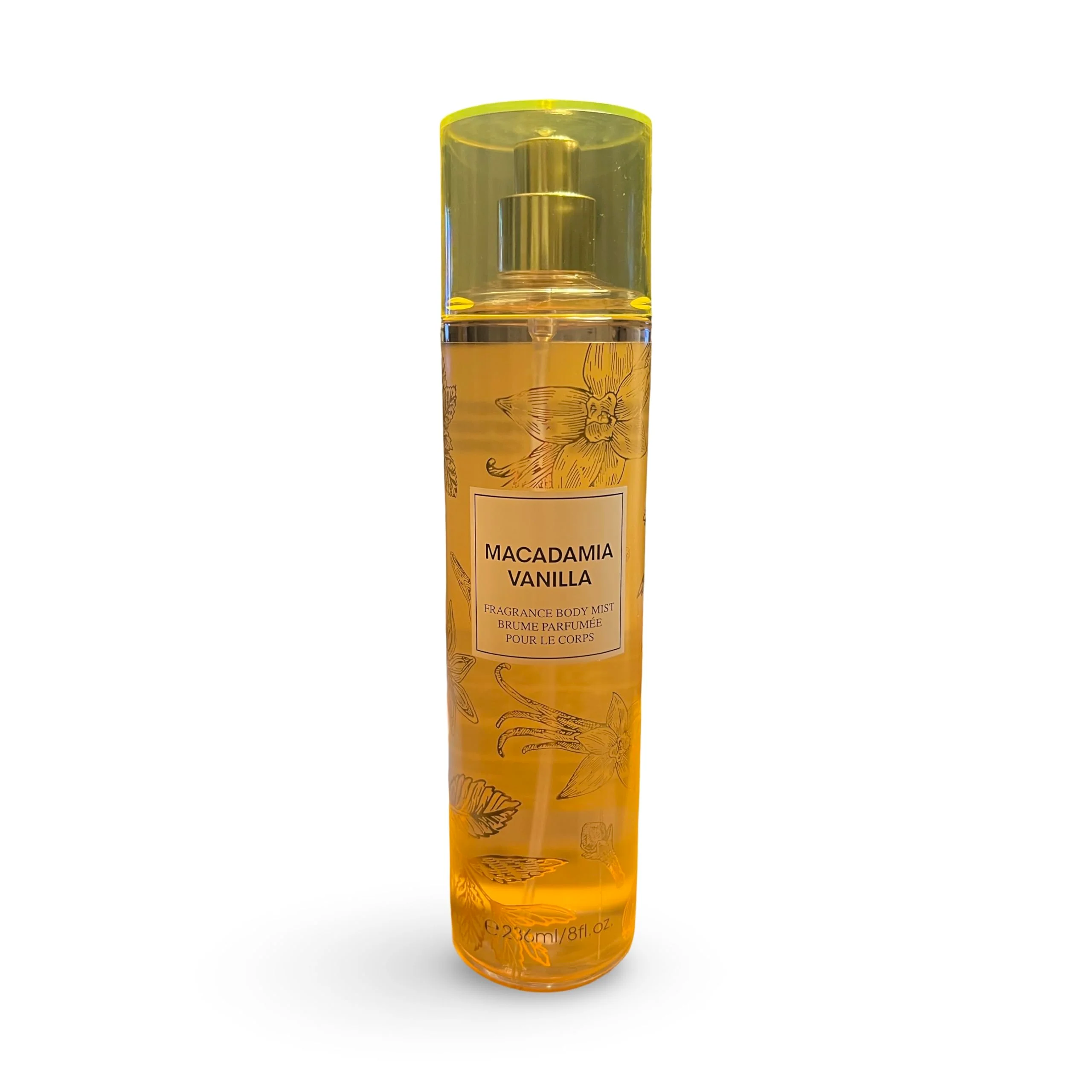 Environmentally Friendly United Scents MACADAMIA VANILLA Fragrance Body Mist 8 Fl Oz Modern