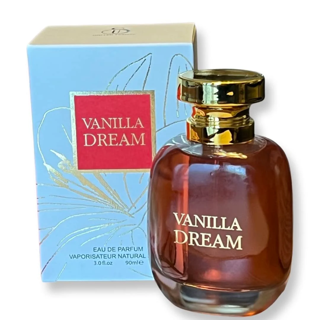 Responsible United Scents VANILLA DREAM - Eau de Parfum for Women- Notes of Pear Red Apple Clementines and Vanilla - 3.4 Fl Oz Minimalist
