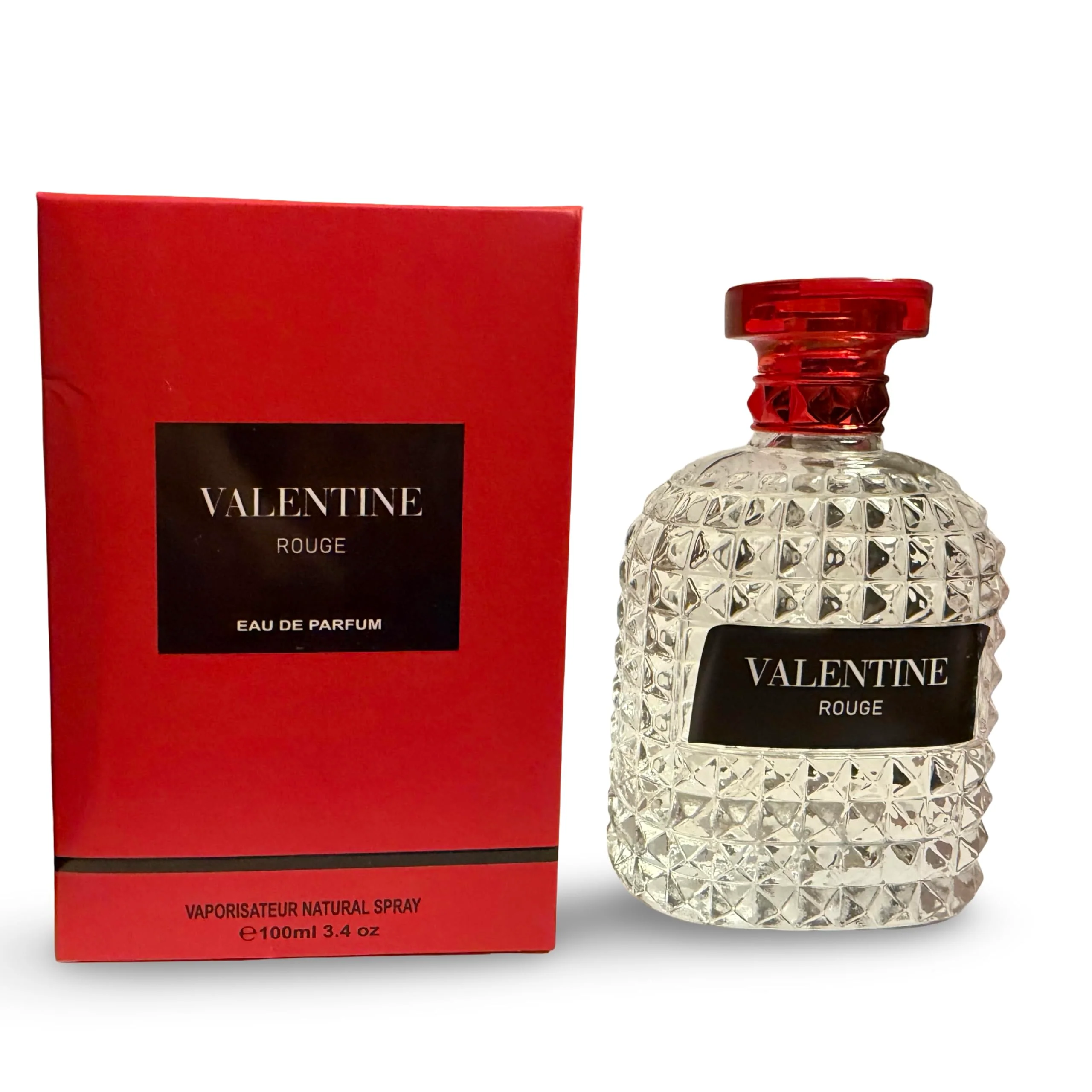 Durable United Scents VALENTINE ROUGE Eau de Parfum Luxury Fragrance with Bergamot and Orange Blossom Natural Spray 3.4 Fl Oz Modern