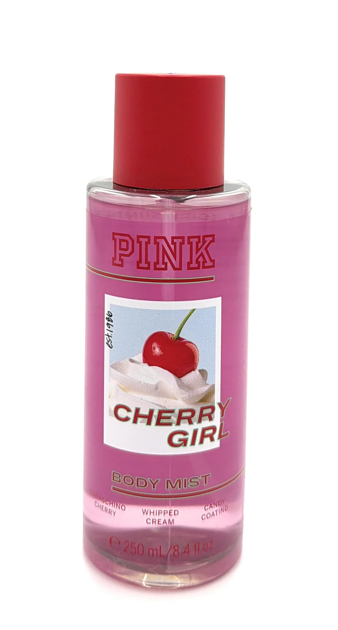 Premium Material Victoria's Secret Pink Cherry Girl Body Mist 8.4 Fl Oz Unique
