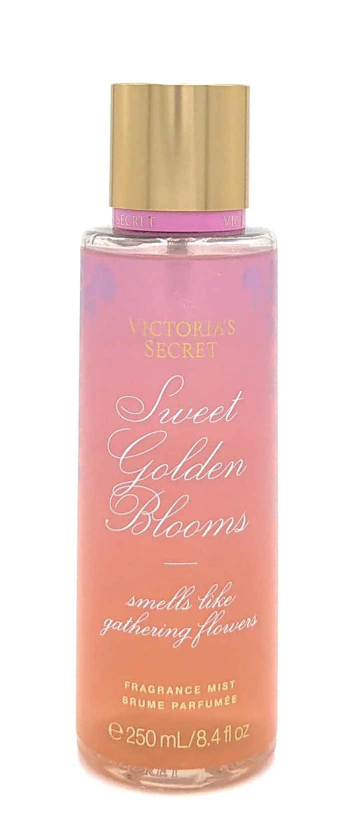 Original Design Victoria's Secret Sweet Golden Blooms Fragrance Body Mist 8.4 Fl Oz Minimalist