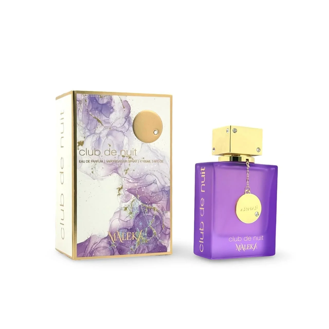 Elegant YYFFHYQ Club d Nuit Maleka Women's Eau de Parfum Spray 3.6 Ounce Purple Easy-to-Use