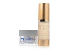 Elegant Anti Wrinkle Dead Sea Spa Care Anti-Aging Eye Serum and Anti-Wrinkle Moisture Cream Contemporary