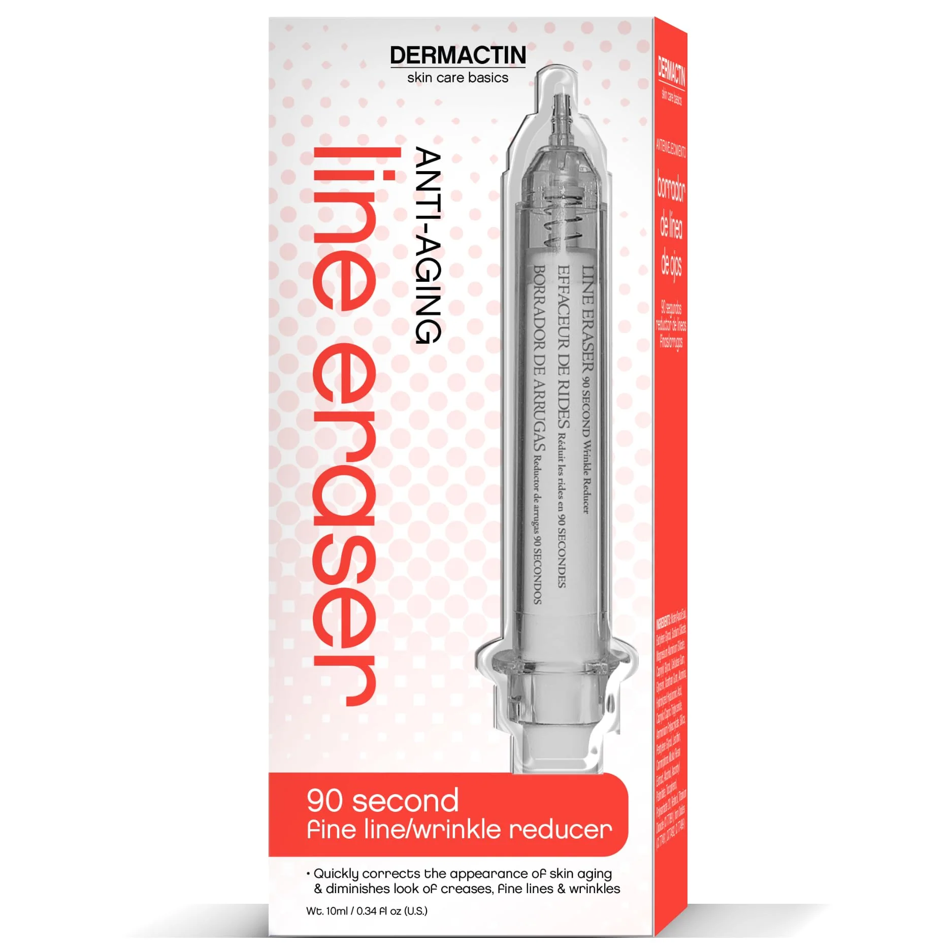 Original Design Dermactin 90 Second Fine Line Wrinkle Reducer .34 oz. Pure